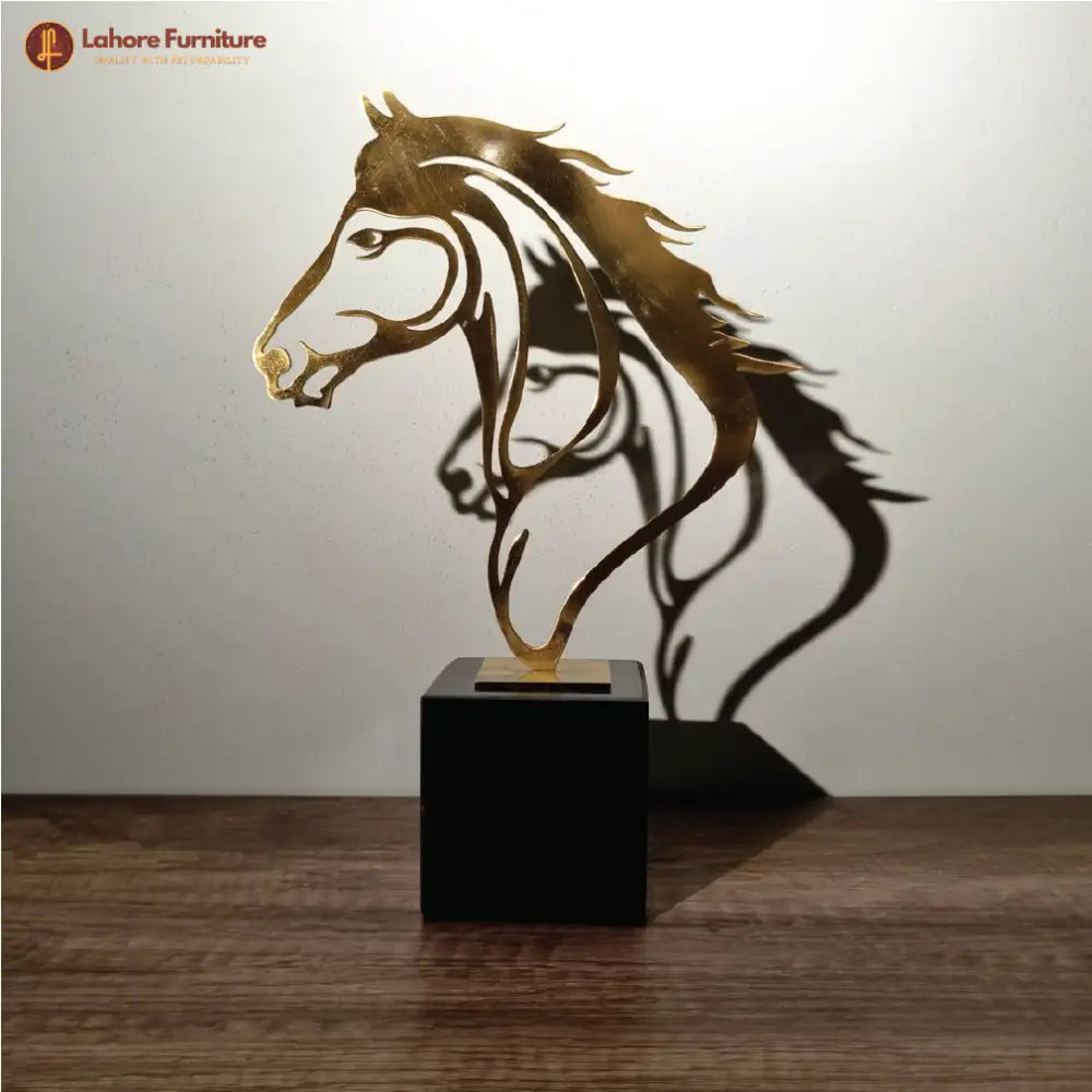 Premium Artistic Stallion Brass