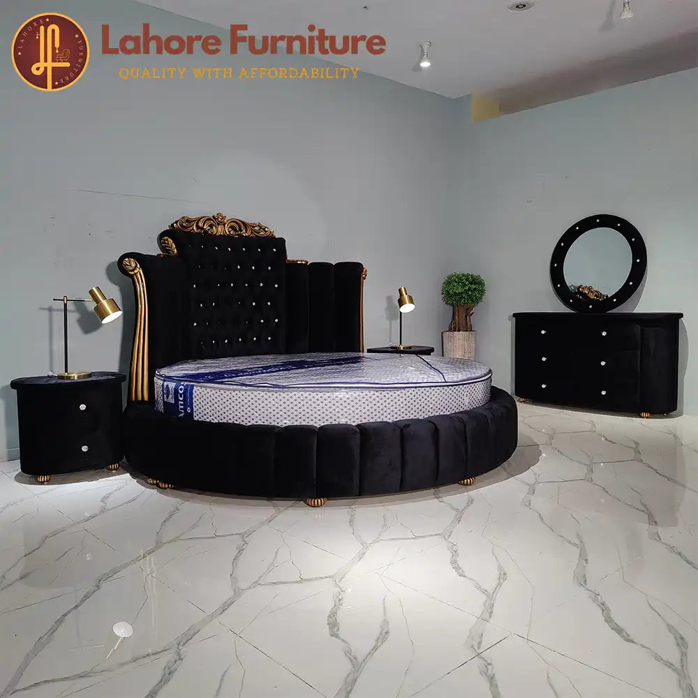 Round Royal  Bed Set - PS10