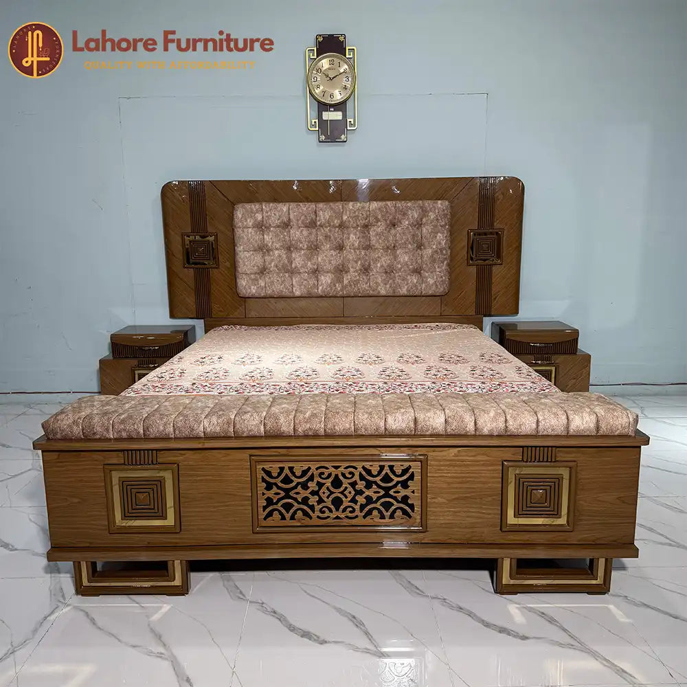 Luxurious contemporary Bed Set -  Ak38