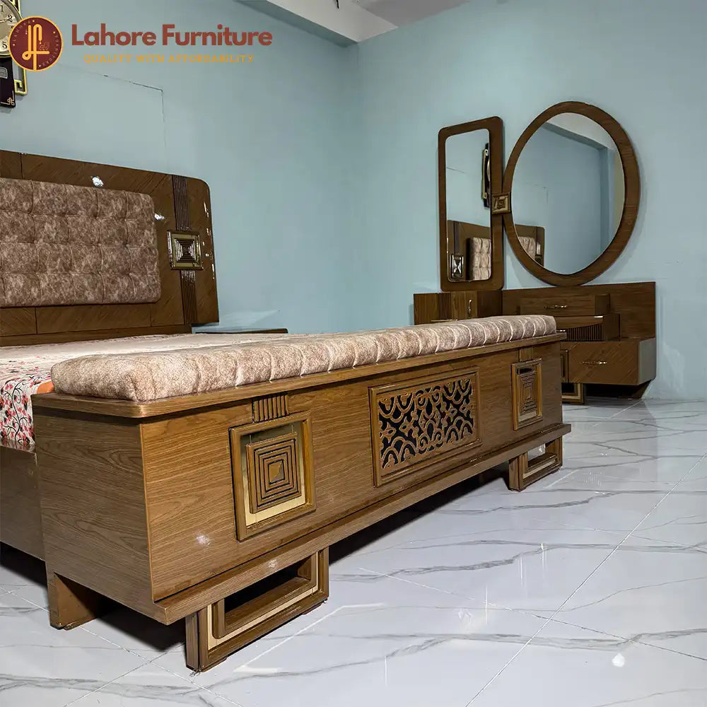 Luxurious contemporary Bed Set -  Ak38