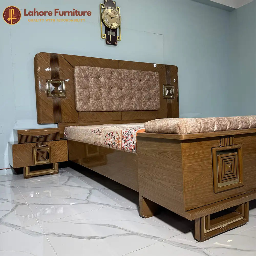 Luxurious contemporary Bed Set -  Ak38