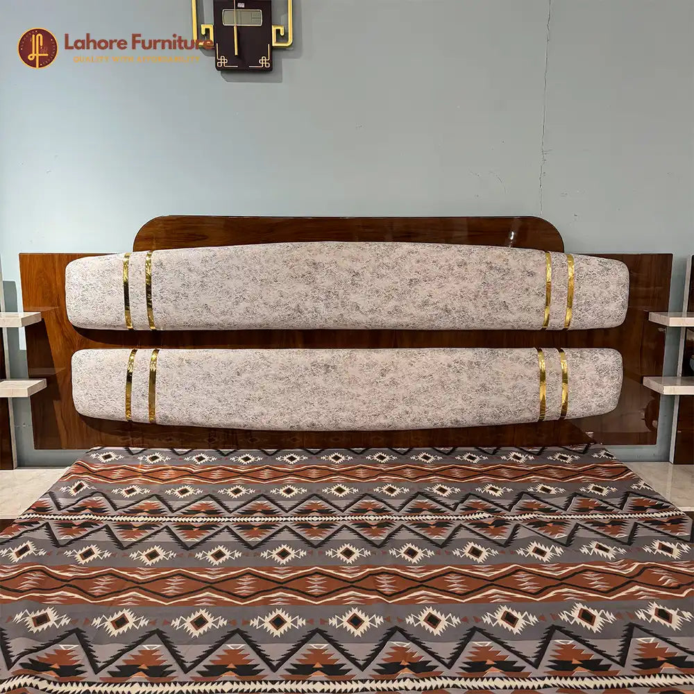 Modern Upholstered Bedroom Set -  AS35