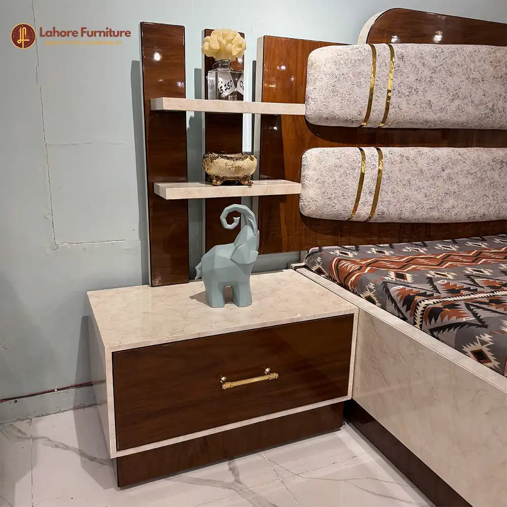 Modern Upholstered Bedroom Set -  AS35