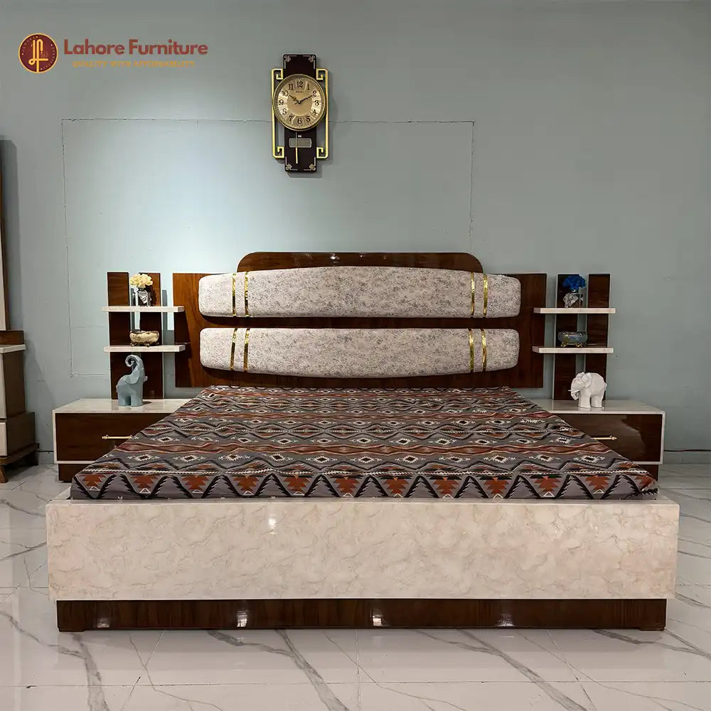 Modern Upholstered Bedroom Set -  AS35