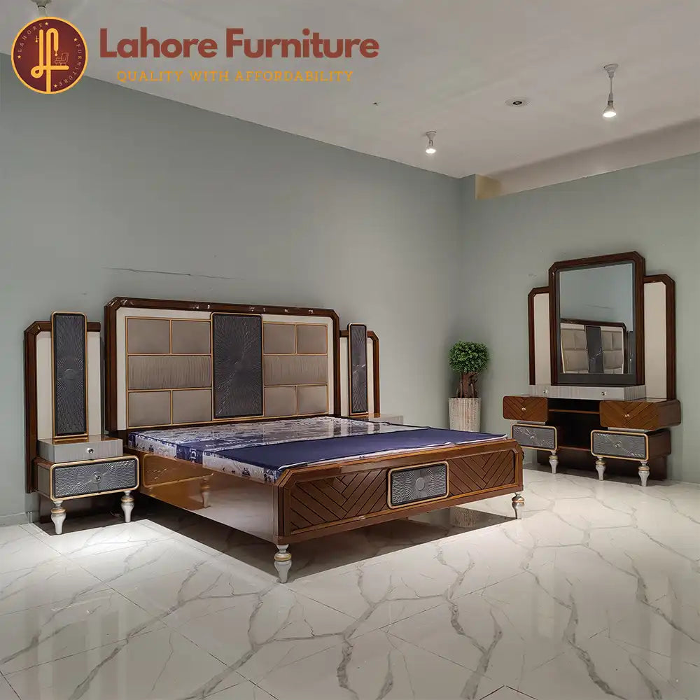 Milano Modern Luxury Bedroom Set -  AK32