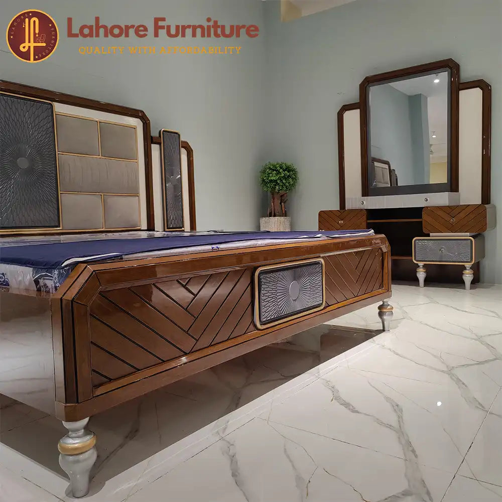 Milano Modern Luxury Bedroom Set -  AK32