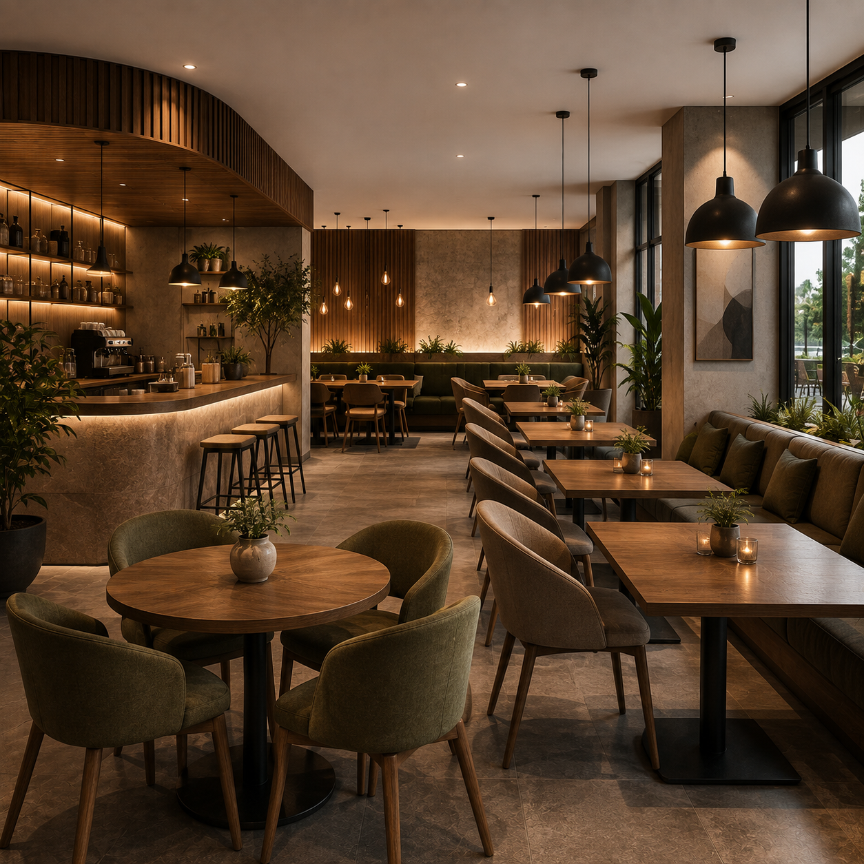 Café & Restaurant Interiors