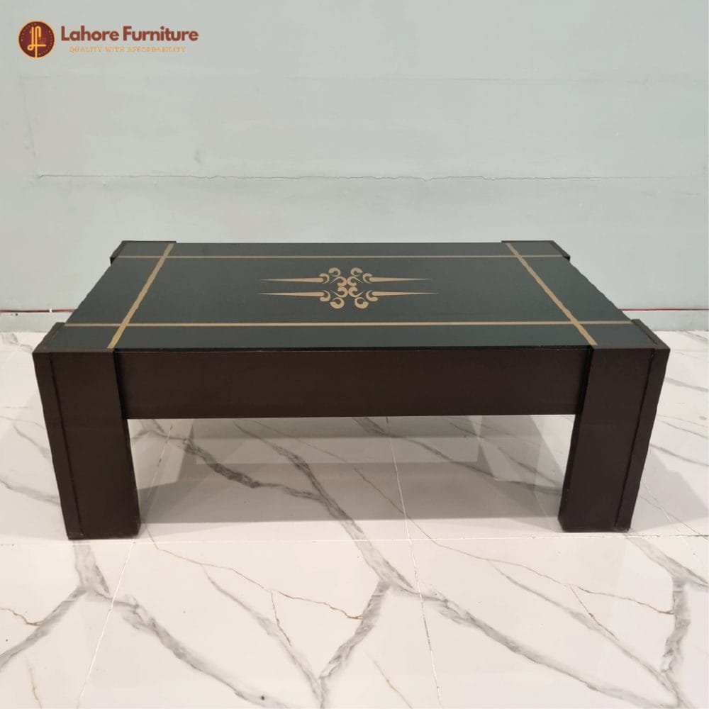 Monarch Rectangular Glass-Top Center Table - CT11