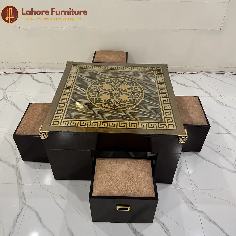 Modern Wooden Center Table - CT34
