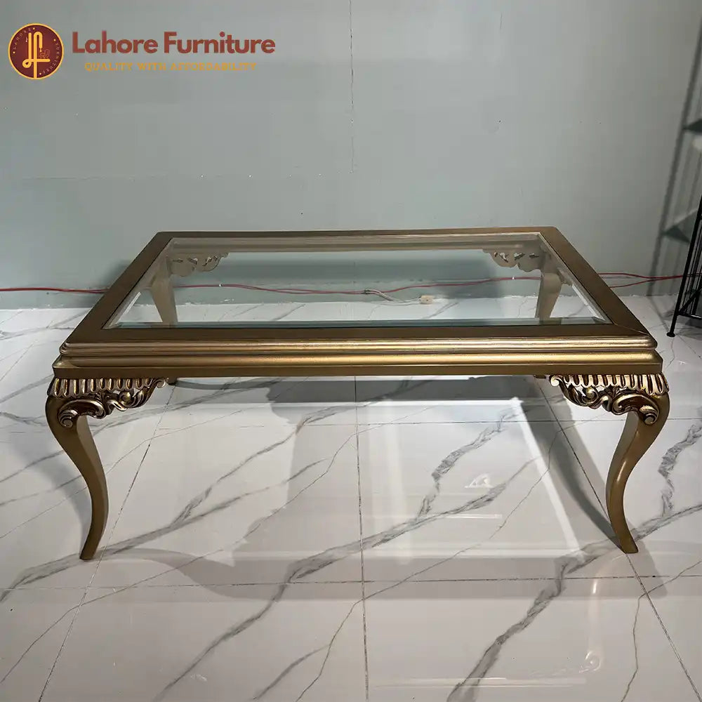 Elegance Rectangular Glass Center Table -  CT87