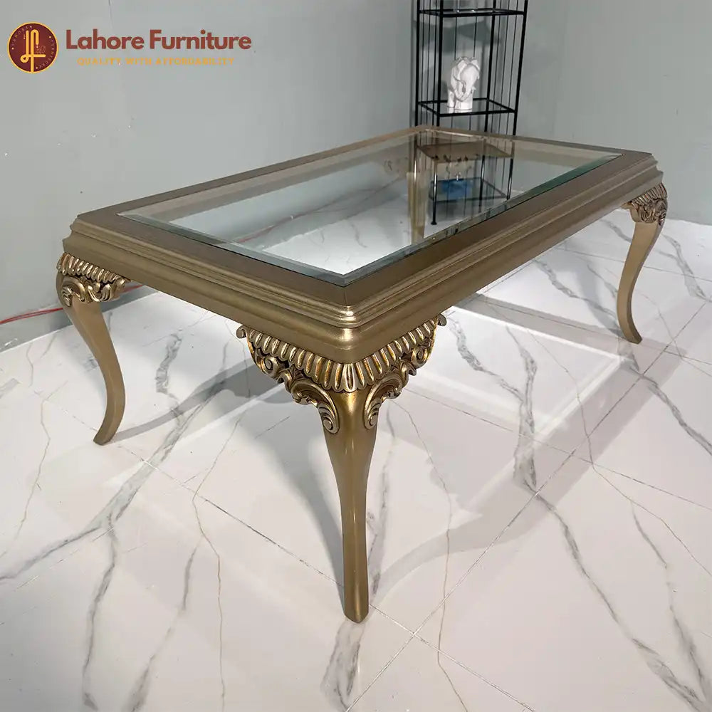 Elegance Rectangular Glass Center Table -  CT87