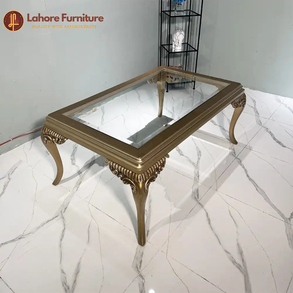 Elegance Rectangular Glass Center Table -  CT87
