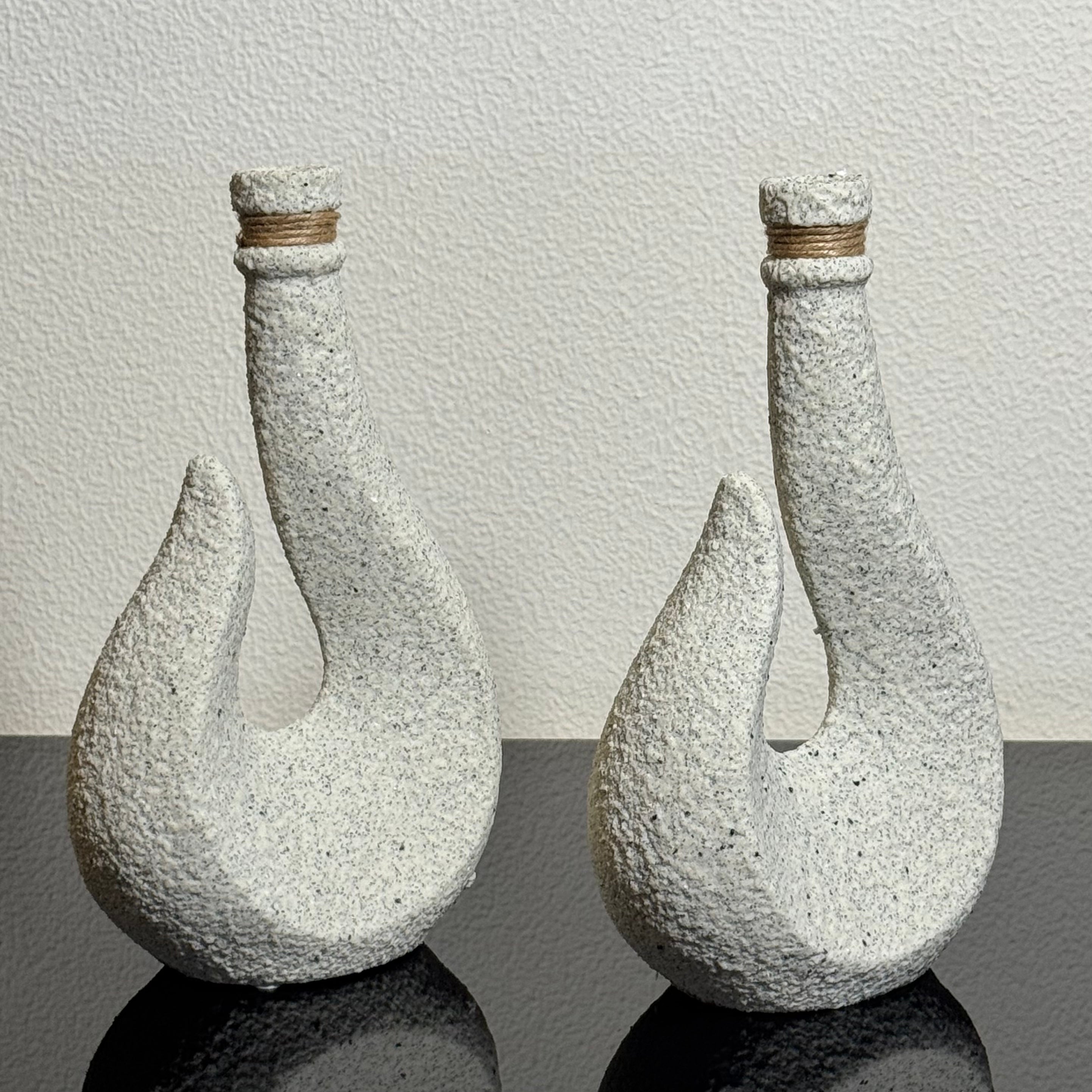 Curved Neck Vases