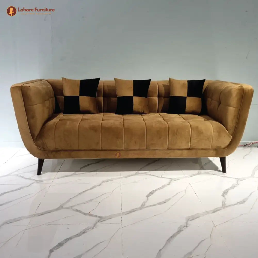 Classic Design Wooden Loveseat Sofa # S14