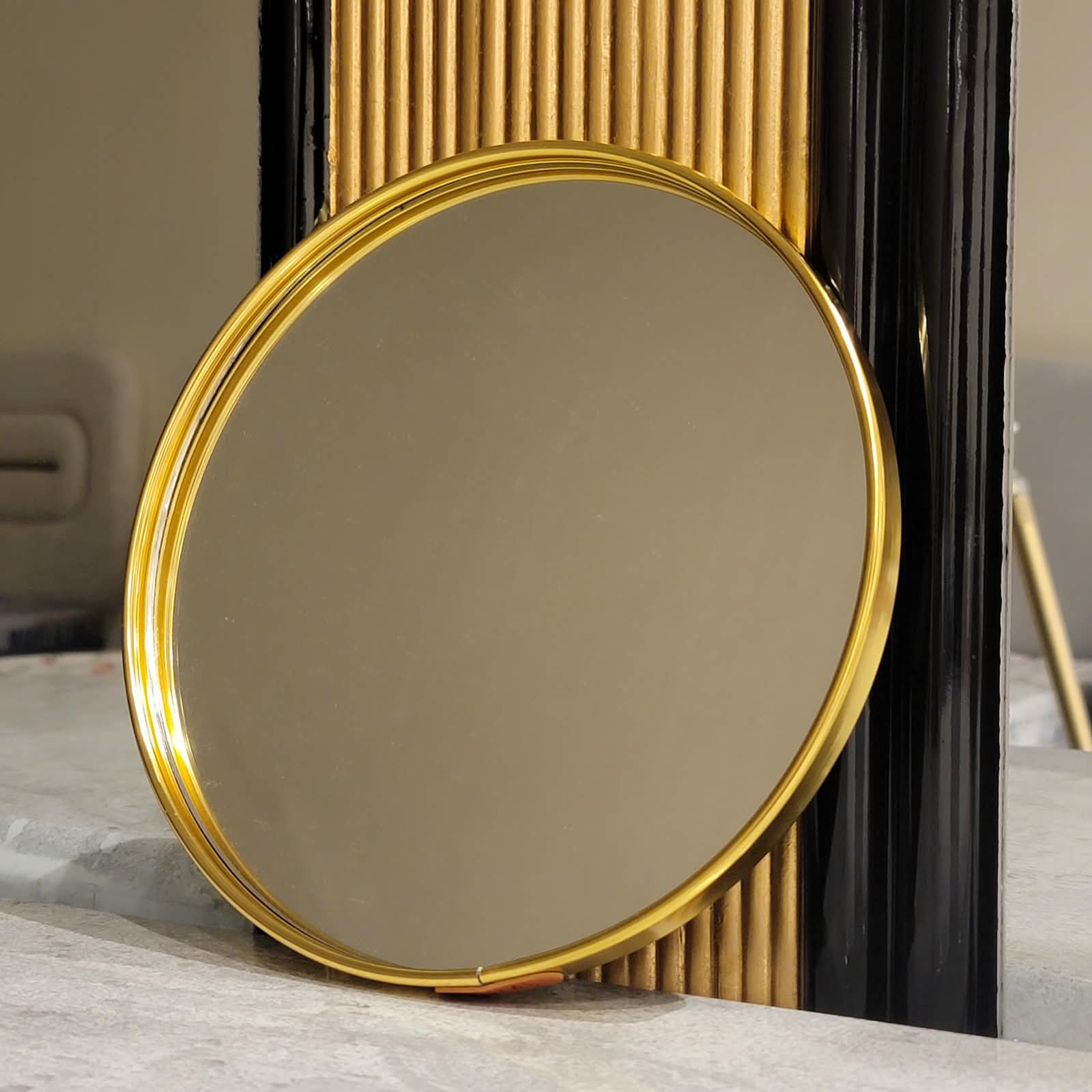 Golden Ring Mirror