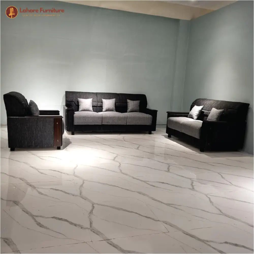Comfortable and Elegant GrandGrove Wooden Couch # S42