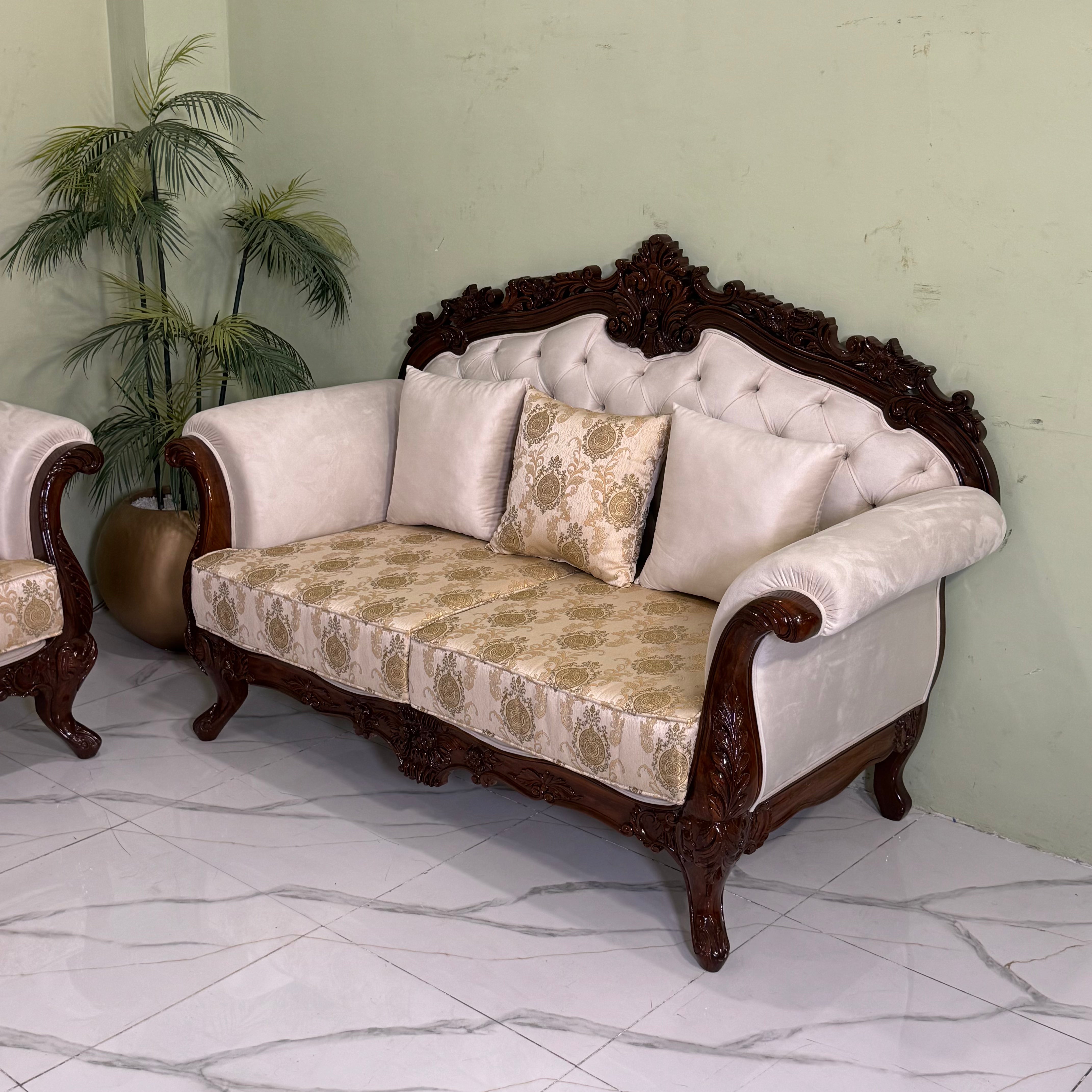 Majestic 7-Seater Victorian Sofa Set #S70