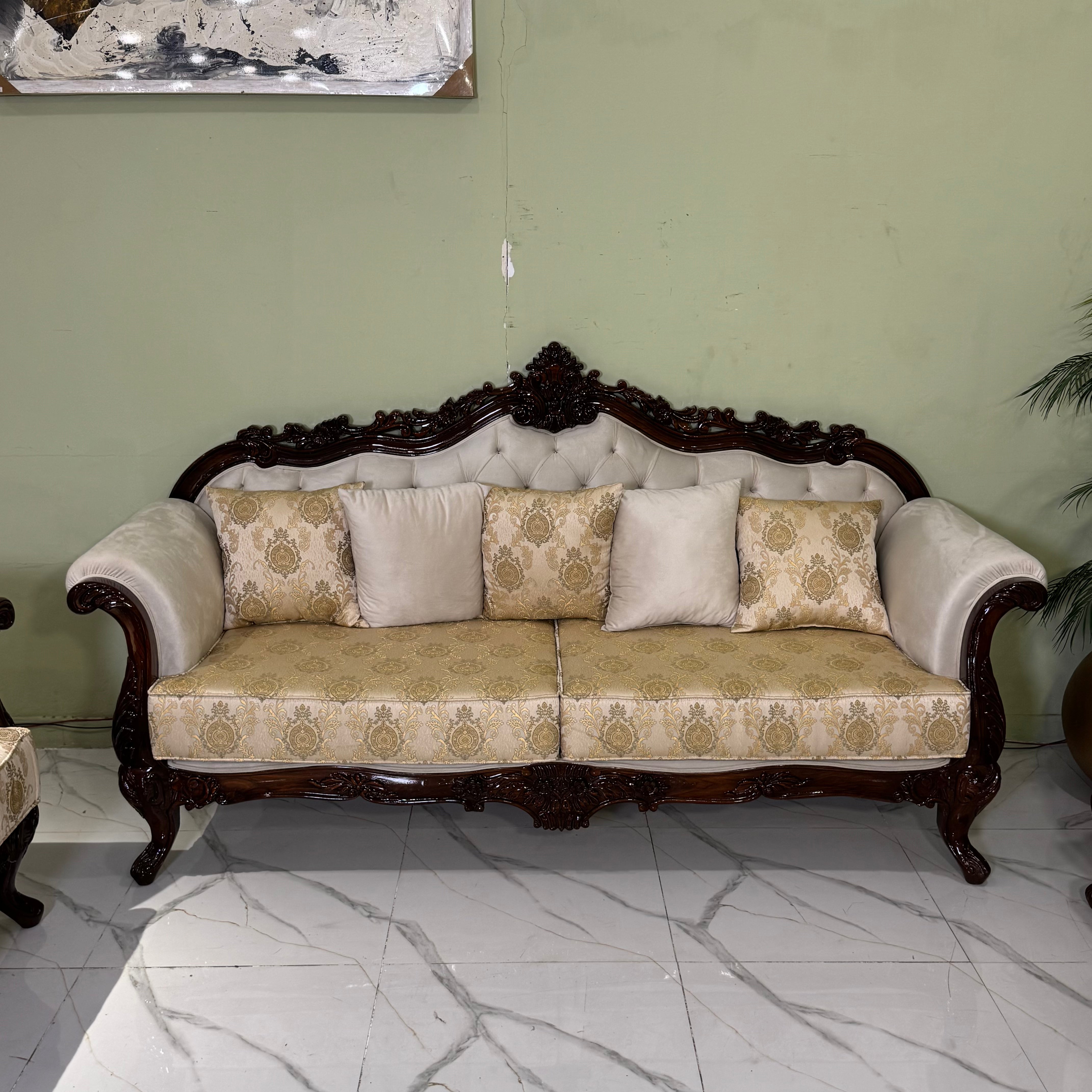 Majestic 7-Seater Victorian Sofa Set #S70