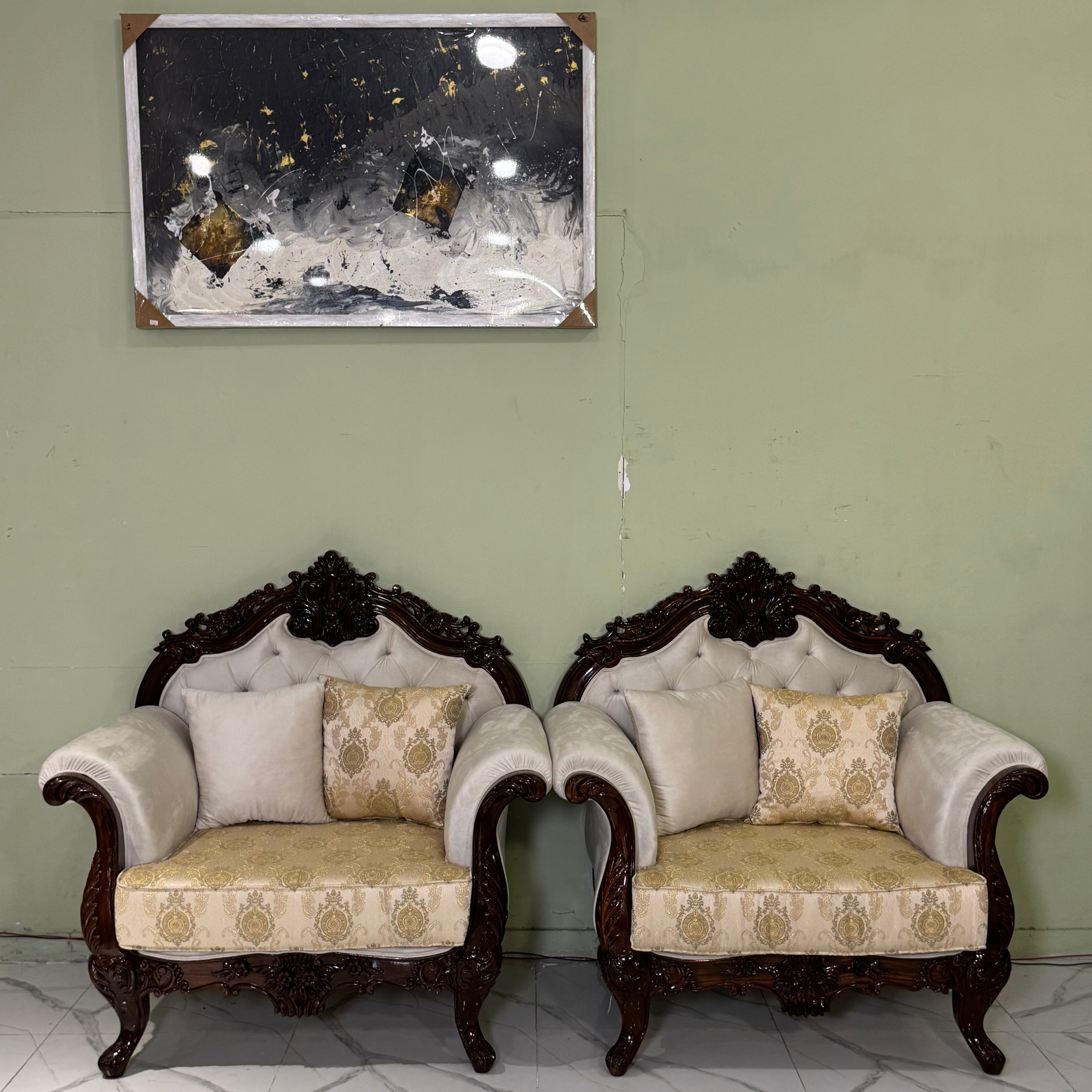 Majestic 7-Seater Victorian Sofa Set #S70