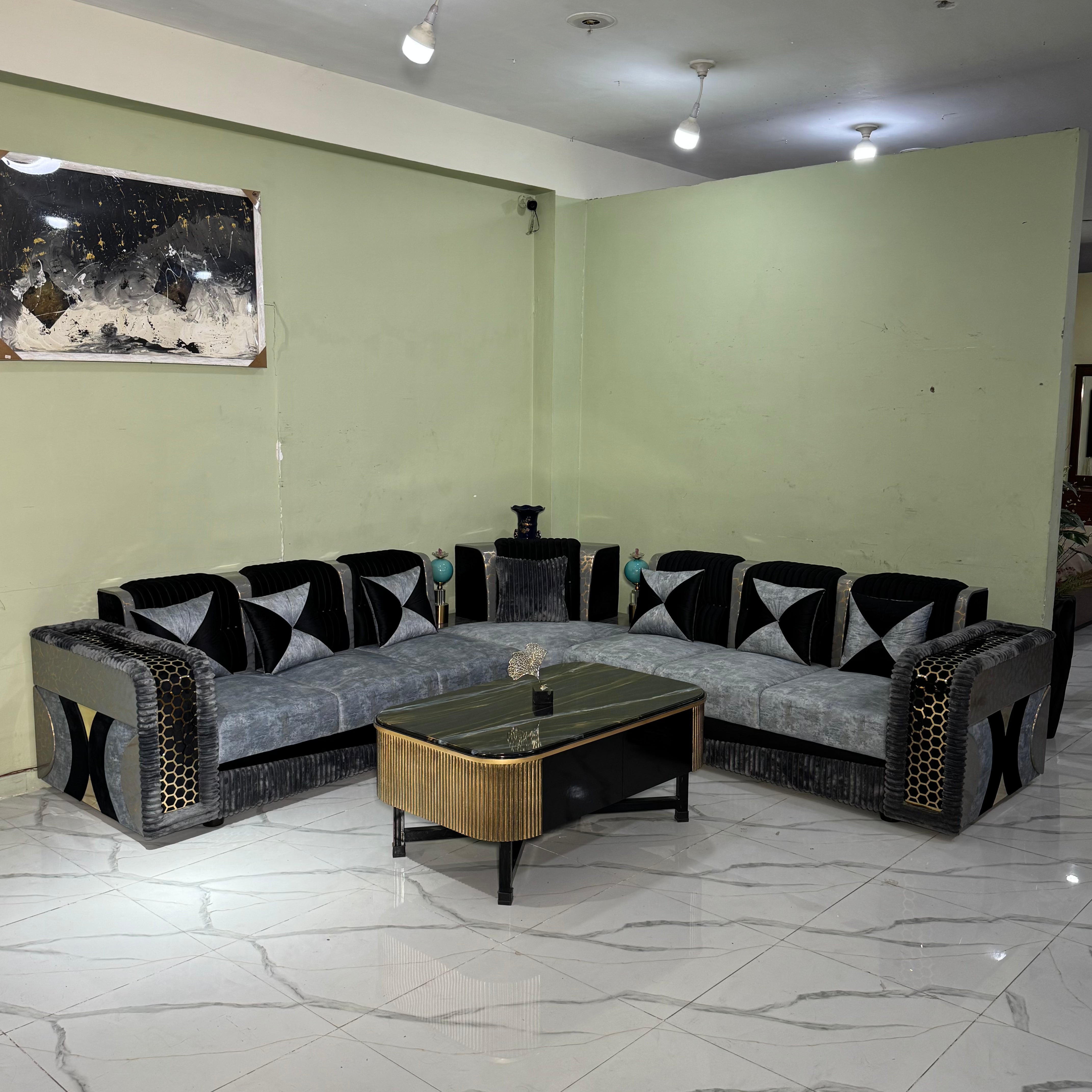 Luxury L-Shape Sectional Sofa #LS35