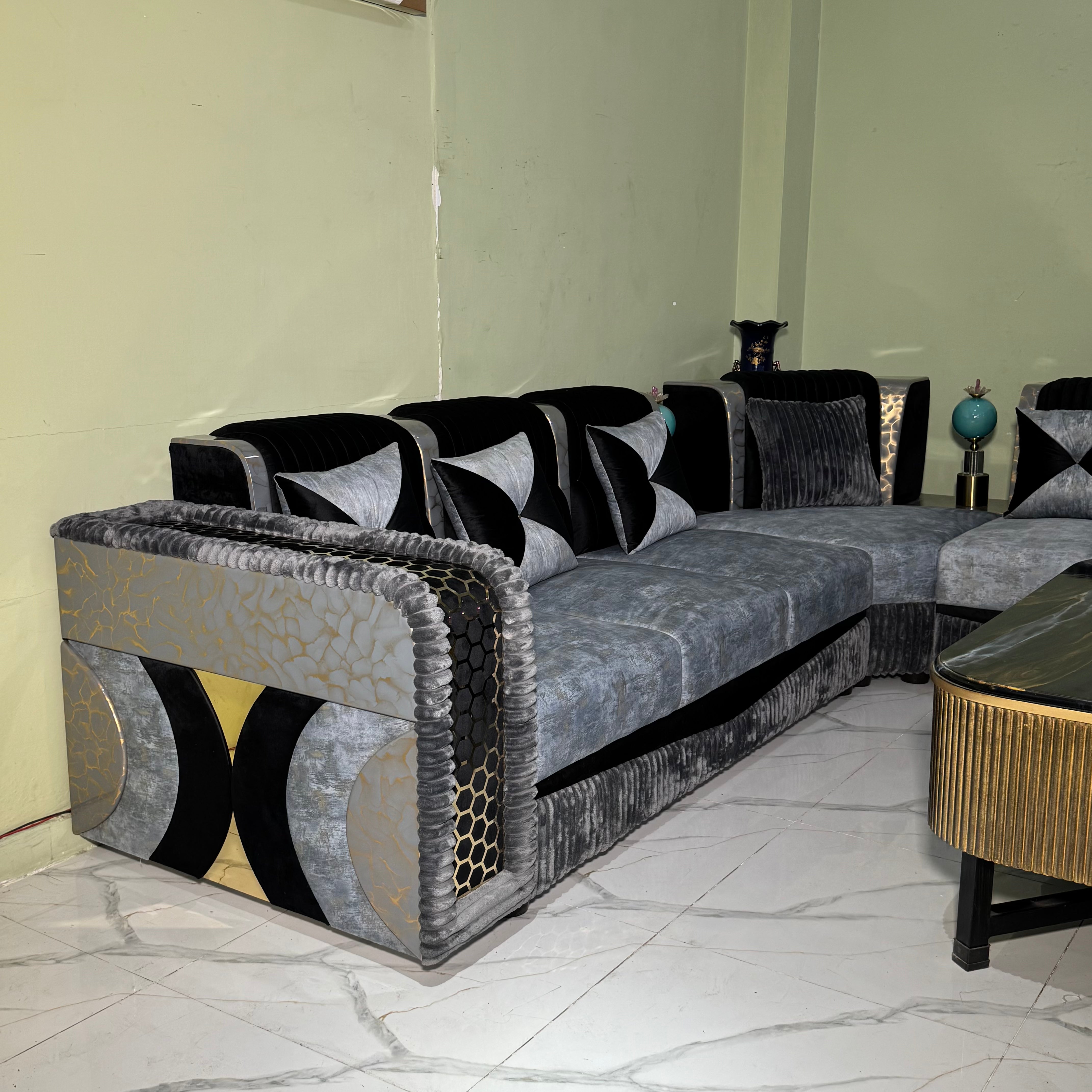 Luxury L-Shape Sectional Sofa #LS35