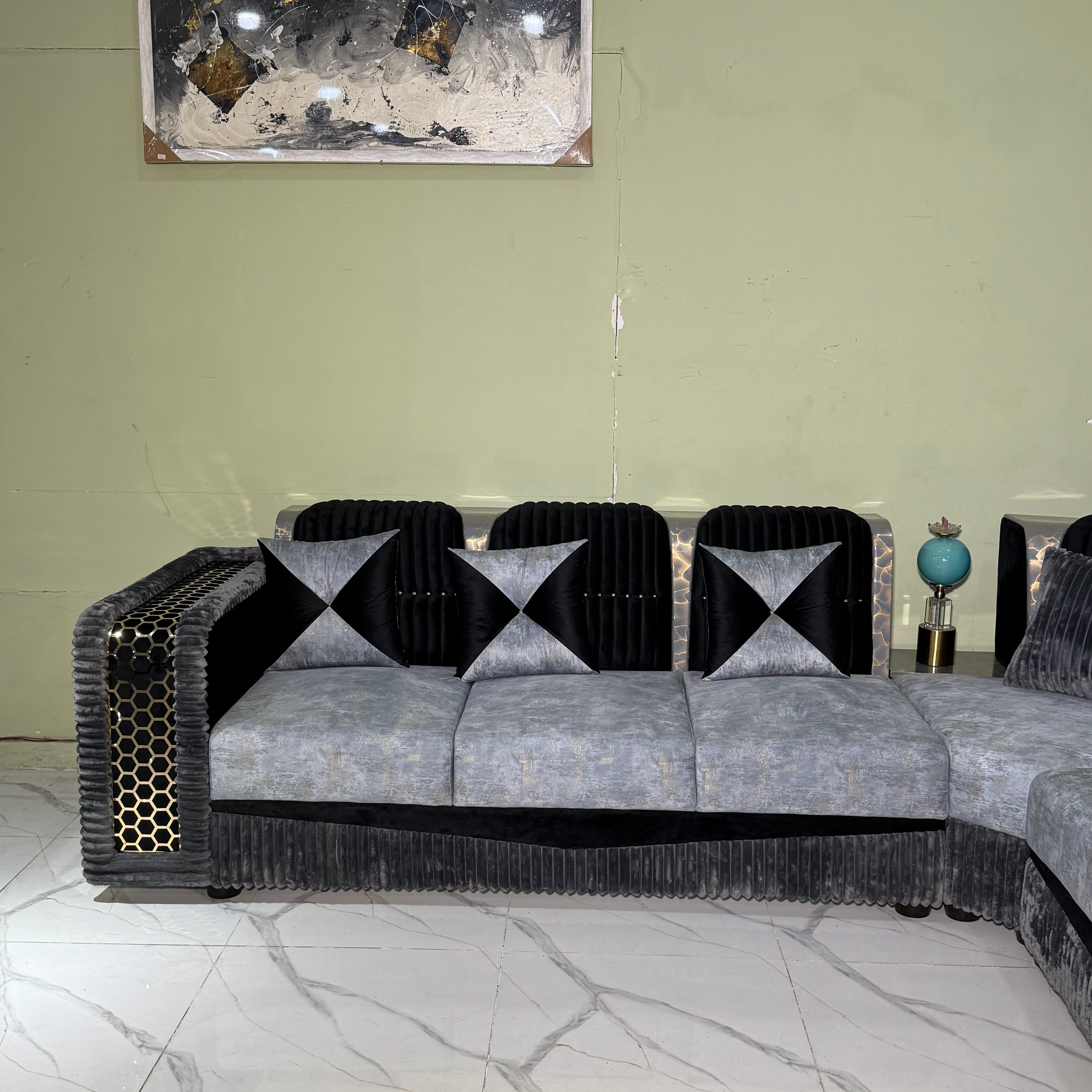 Luxury L-Shape Sectional Sofa #LS35
