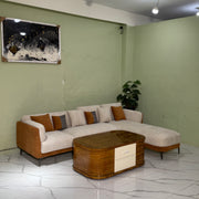 6 seater L-shaped Ls05
