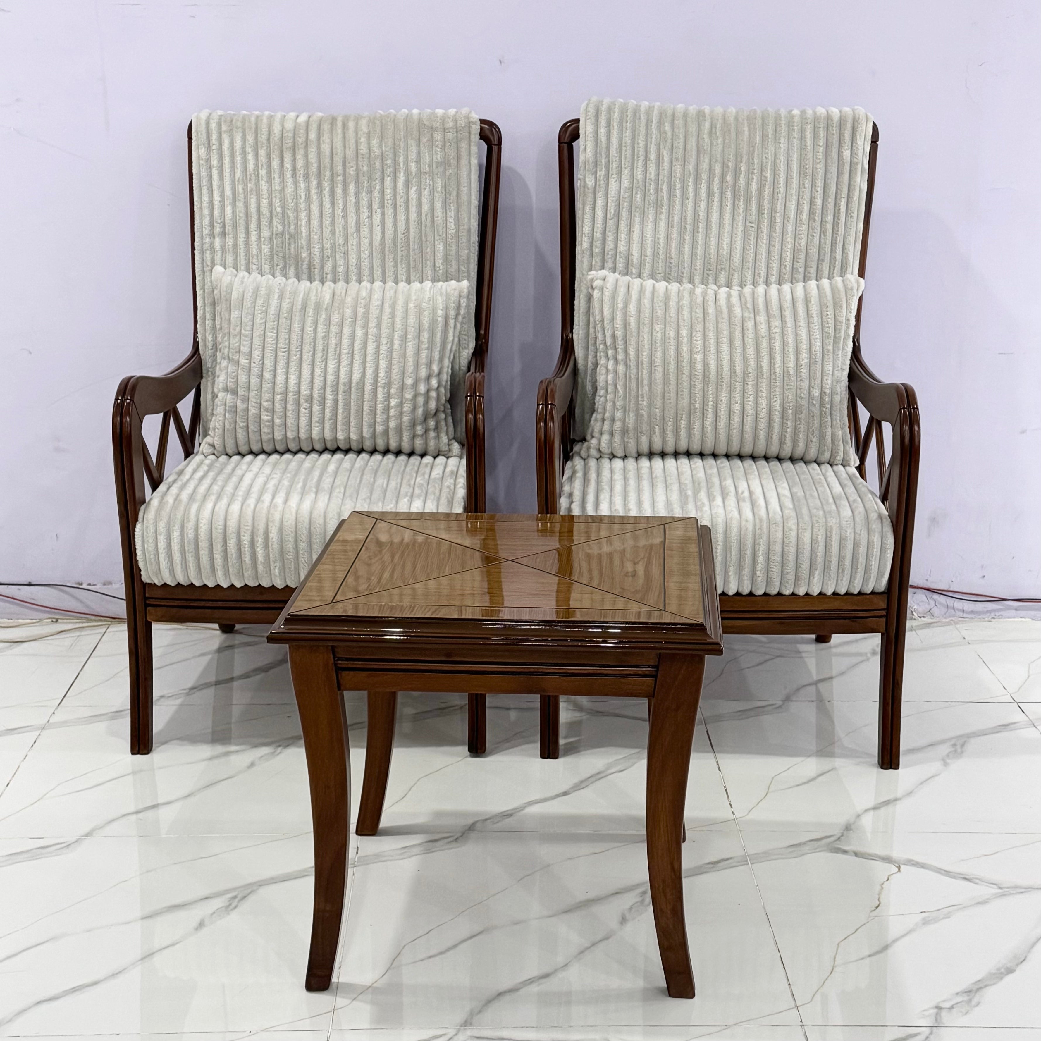 Signature Corduroy Accent Lounge Set
