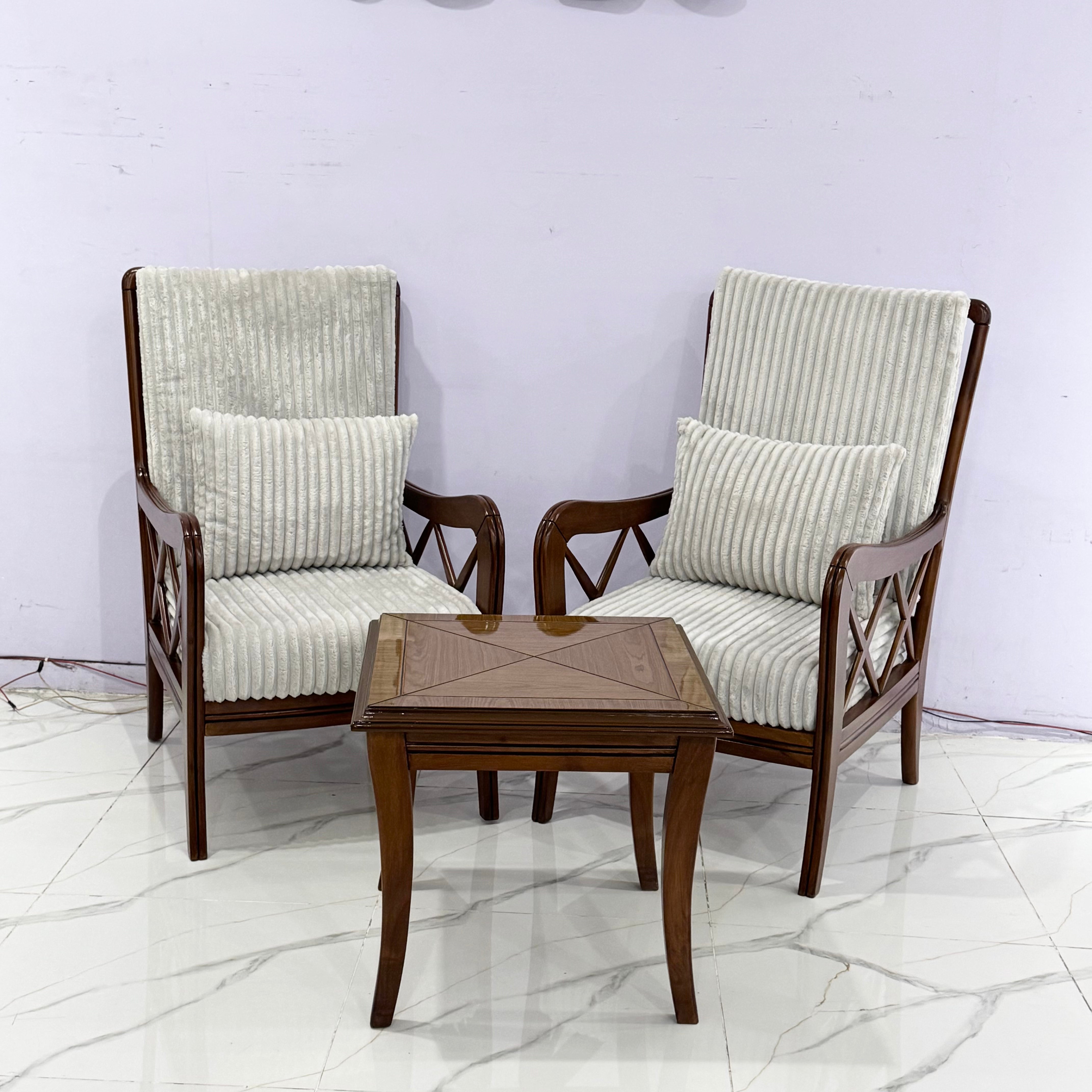 Signature Corduroy Accent Lounge Set