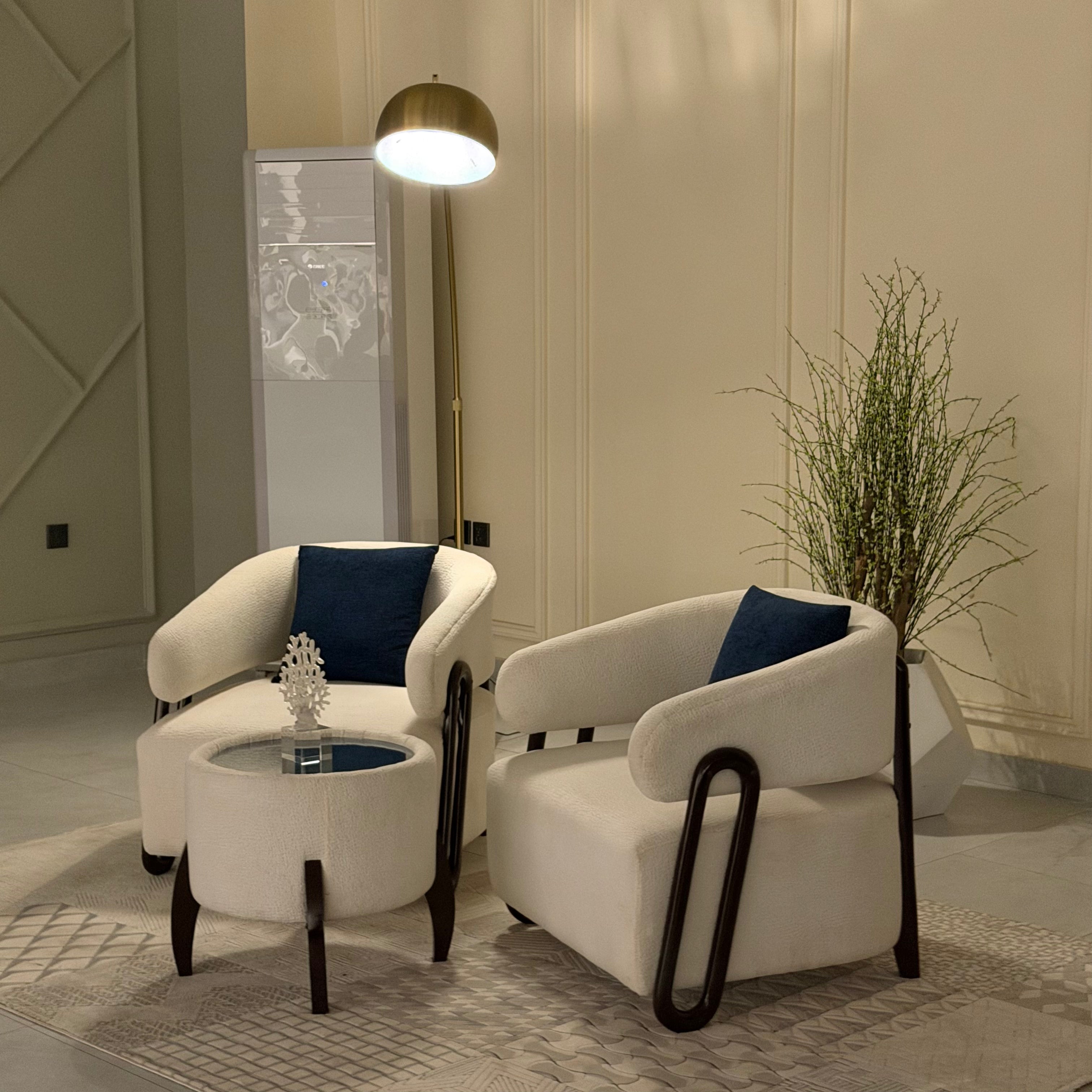 Loopline Modern Upholstered Accent Chair