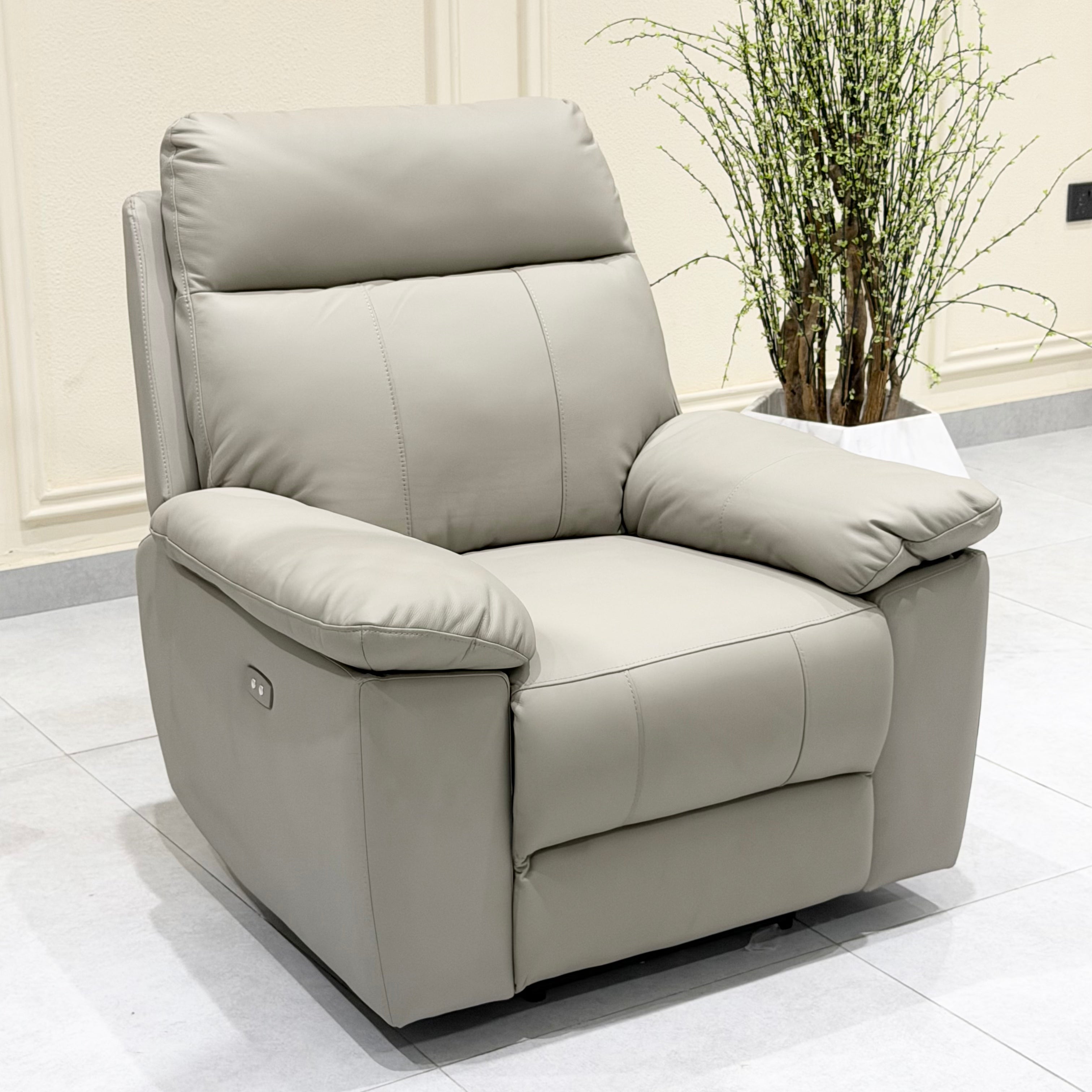 Modern Electric Power Reclining Armchair