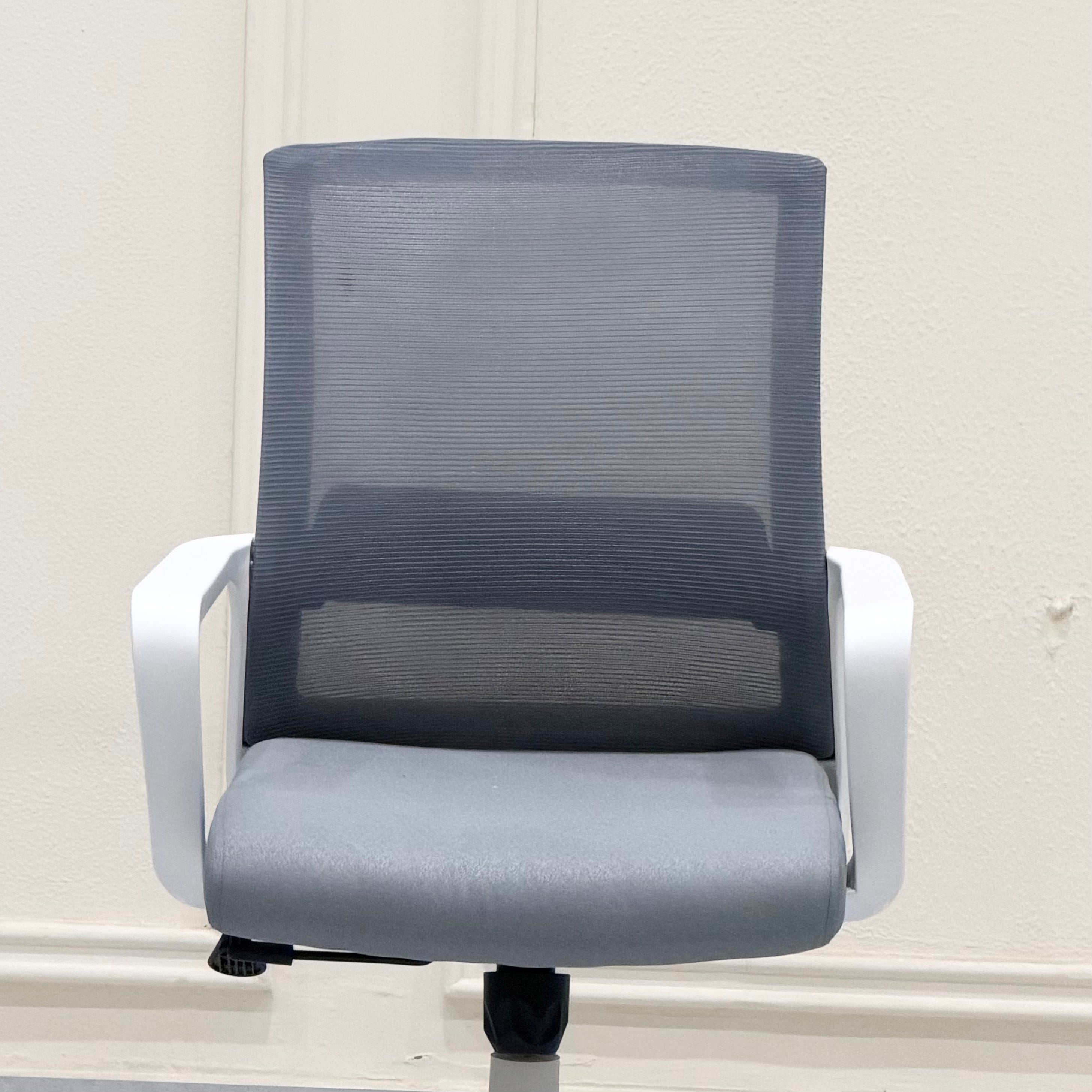 Modern Ergonomic Grey Mesh Office Chair