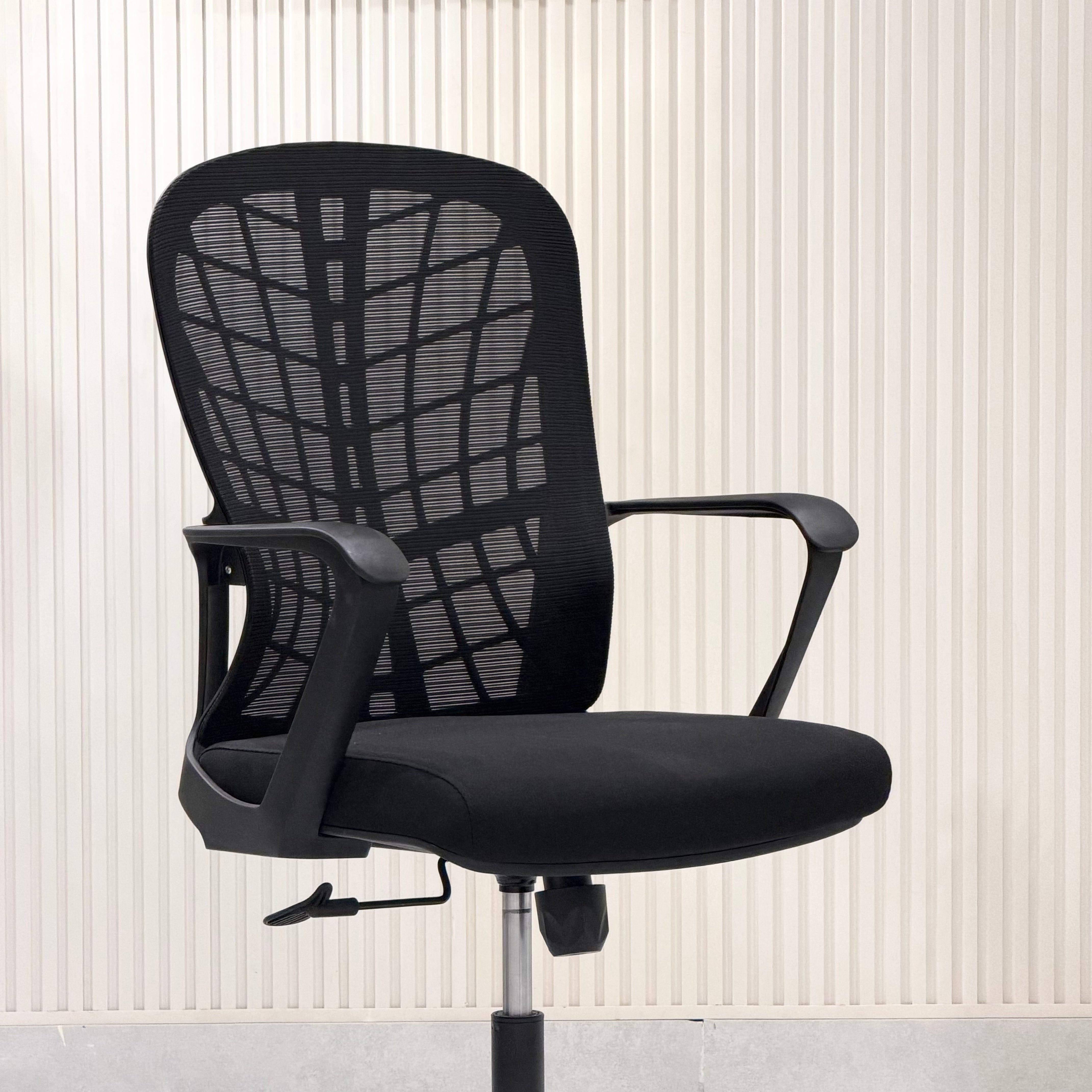 Ergonomic High-Back Black Mesh Office Chair