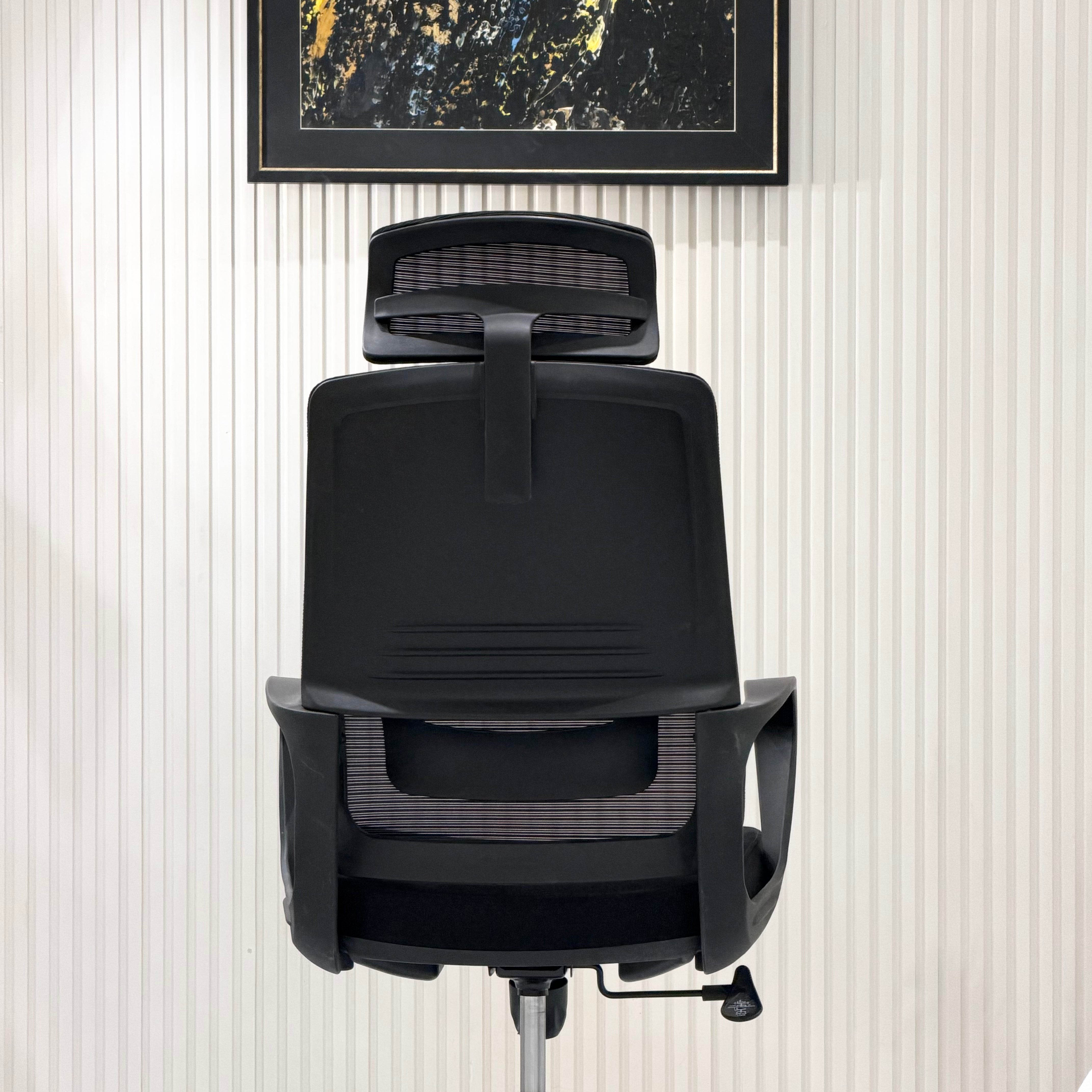 Ergonomic High-Back Black Mesh Office Chair