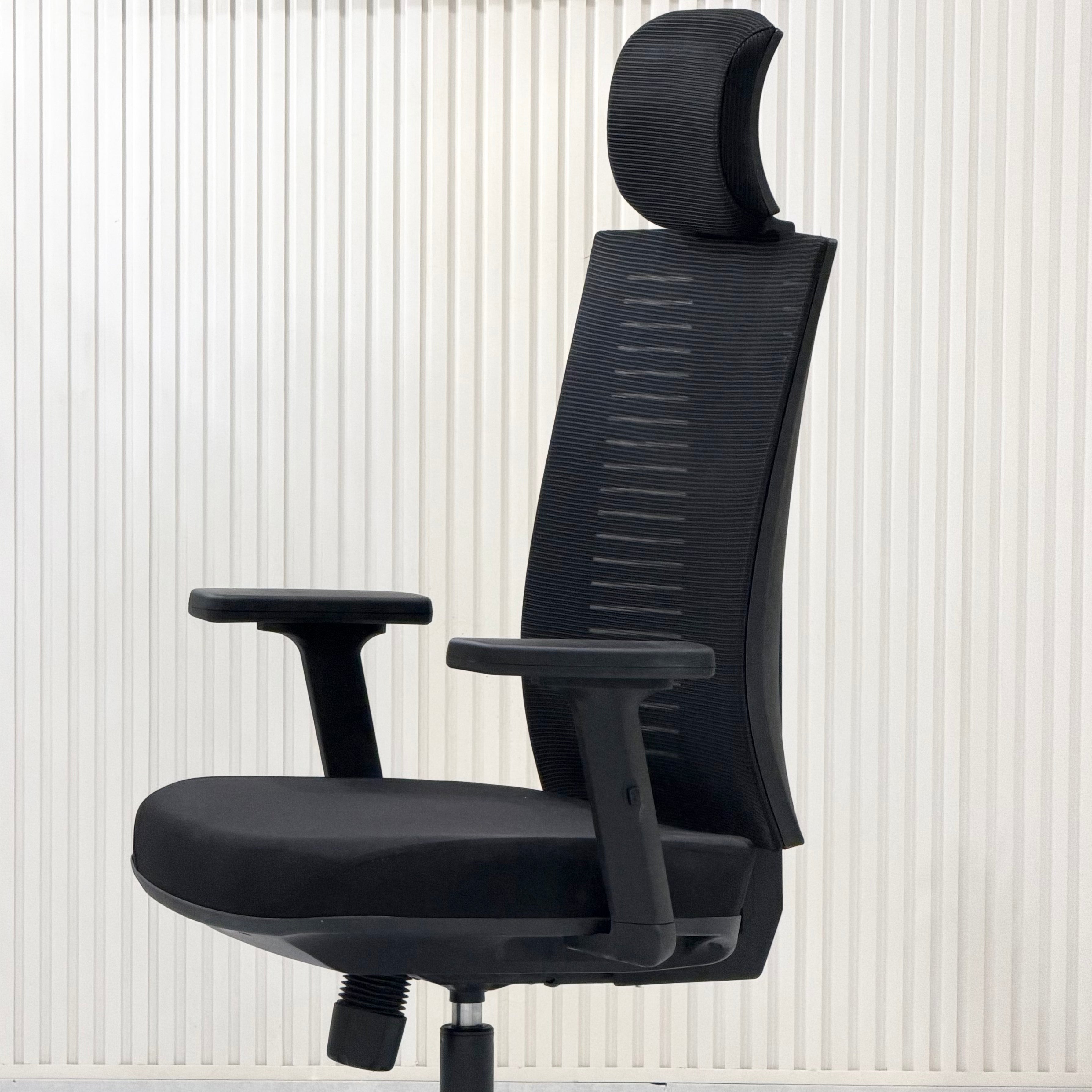 High-Back Ergonomic Black Mesh Office Chair