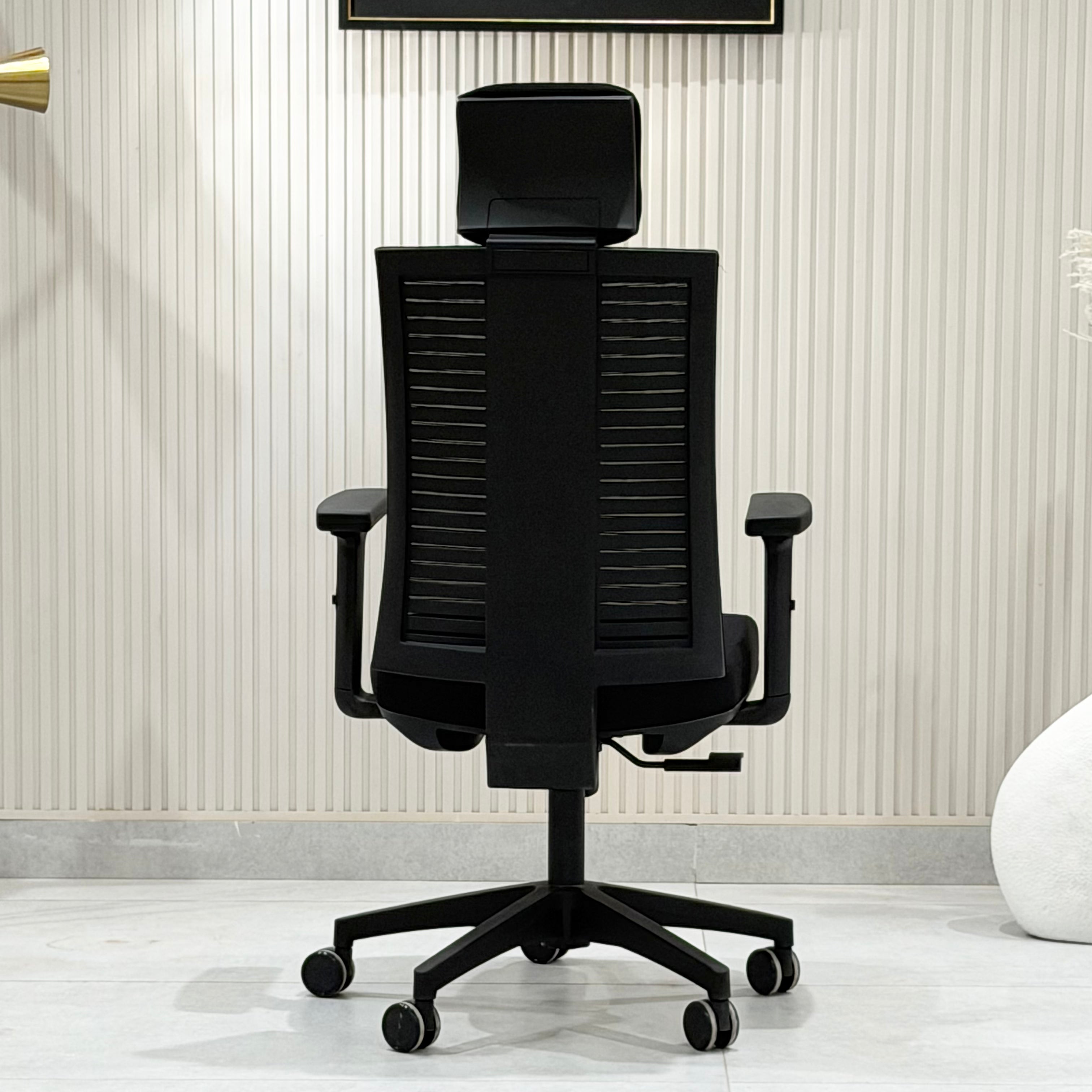 High-Back Ergonomic Black Mesh Office Chair