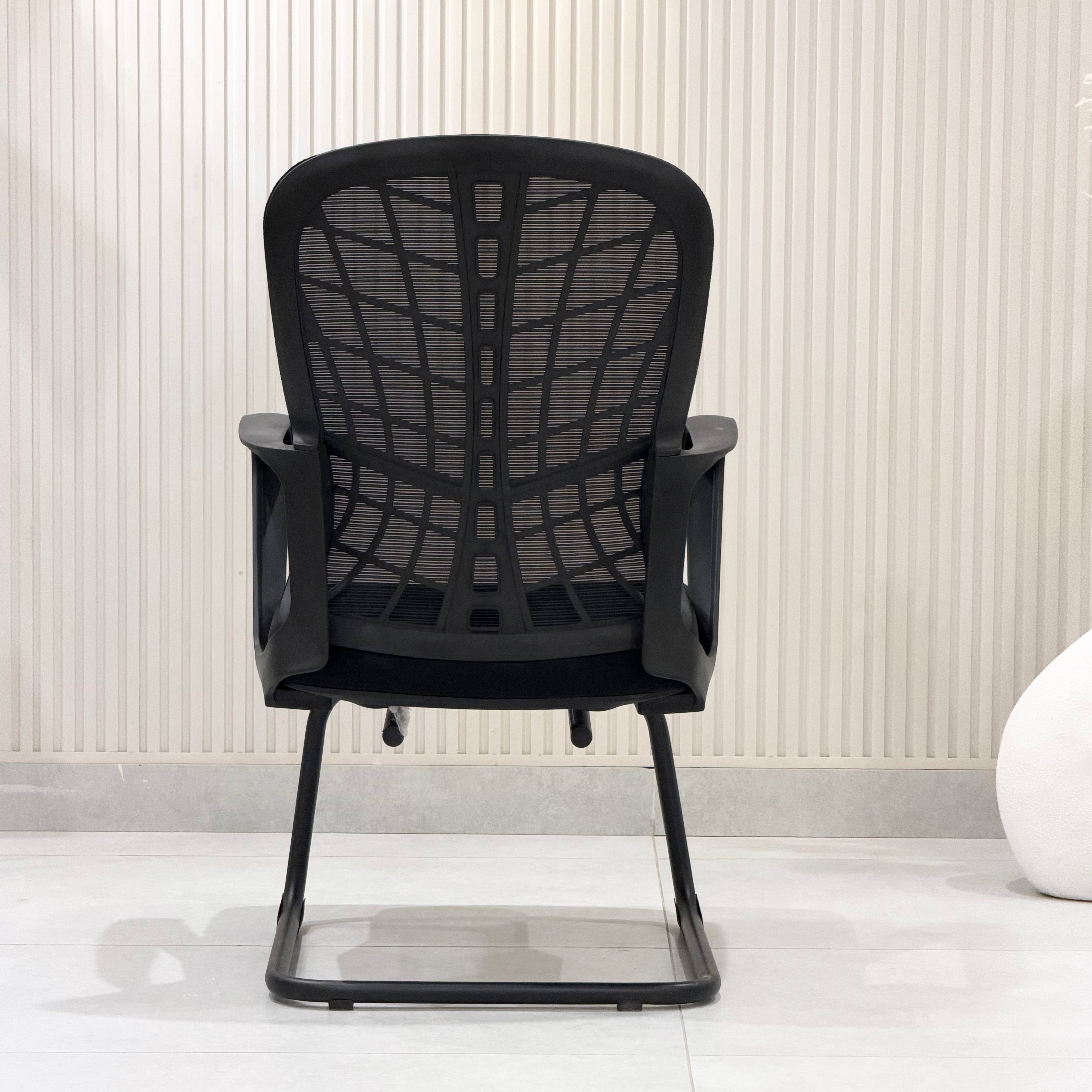 Ergonomic Black Mesh Cantilever Office Chair
