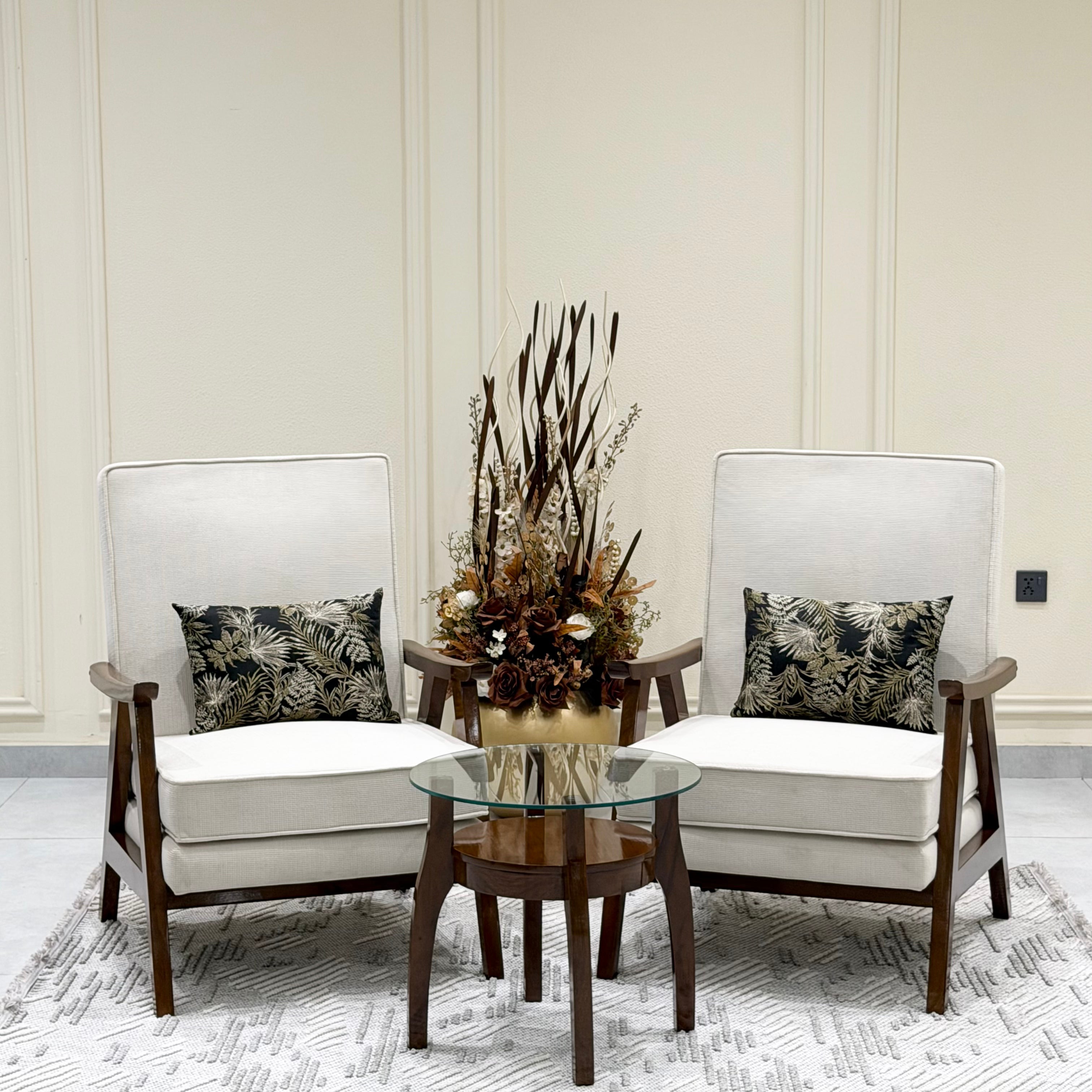 Splaywood Accent Chair