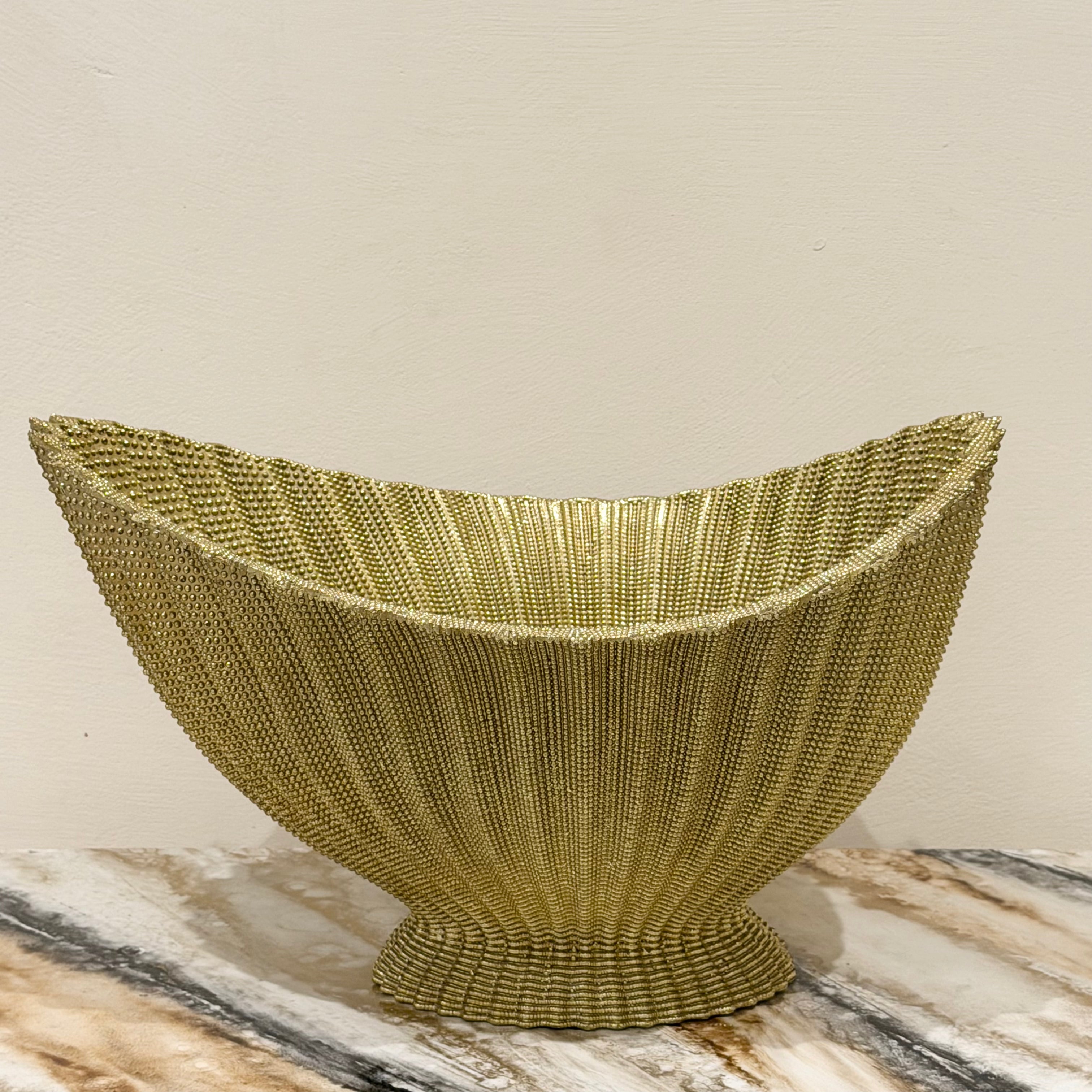 Brass Loom Basket