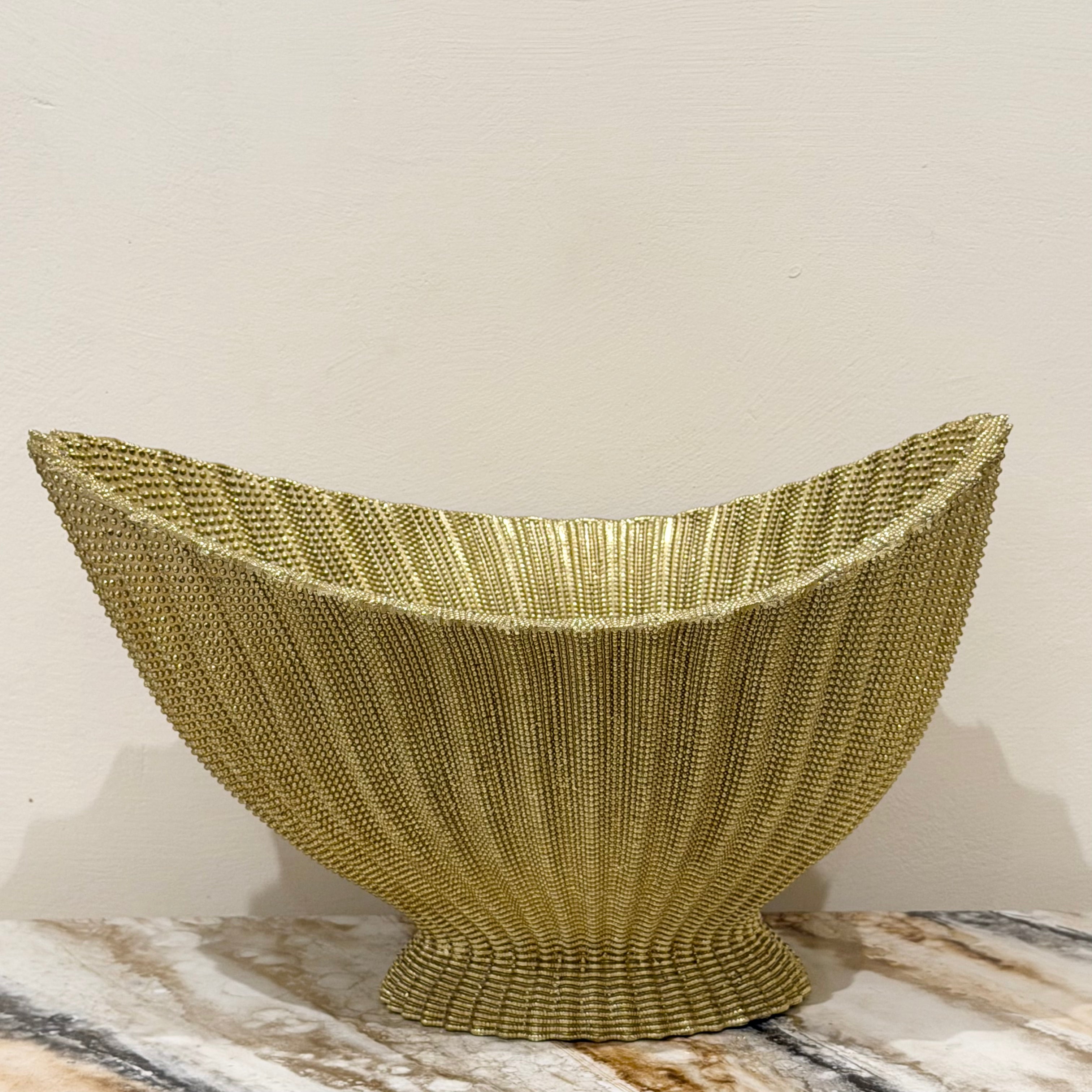 Brass Loom Basket