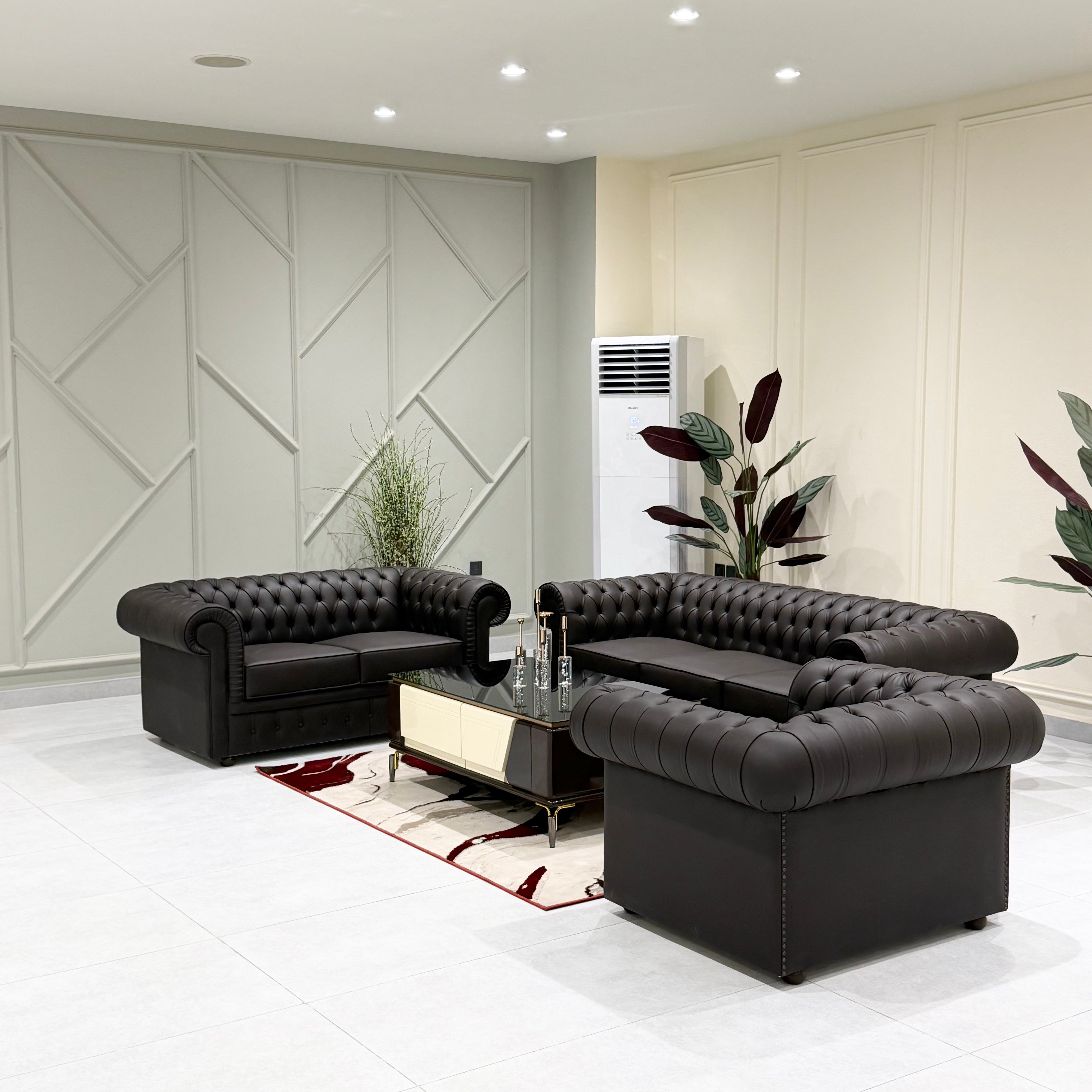 Tailored Chesterfield Sofa Set