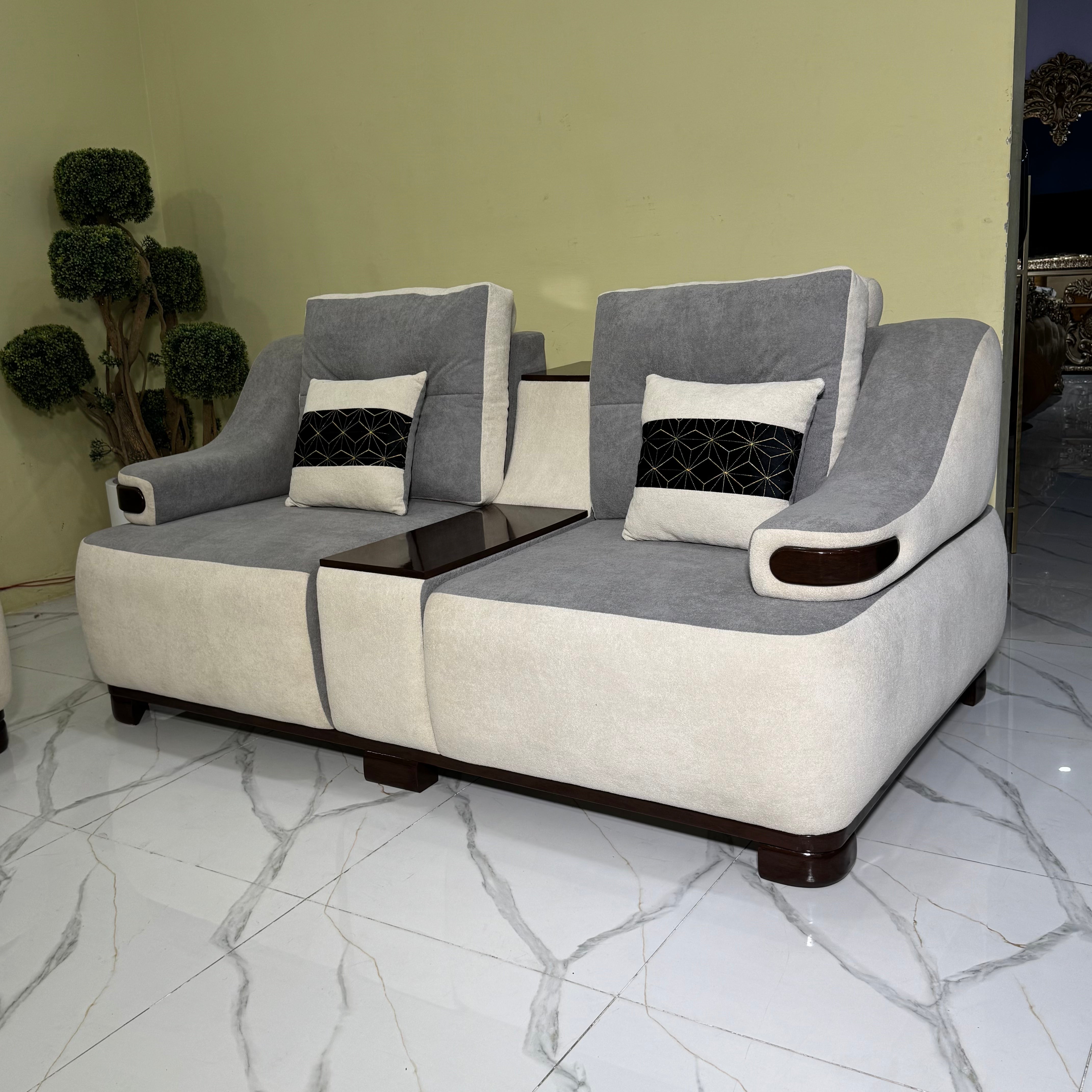 Zenith 7-Seater Modern Sectional  Sofa Set #S66