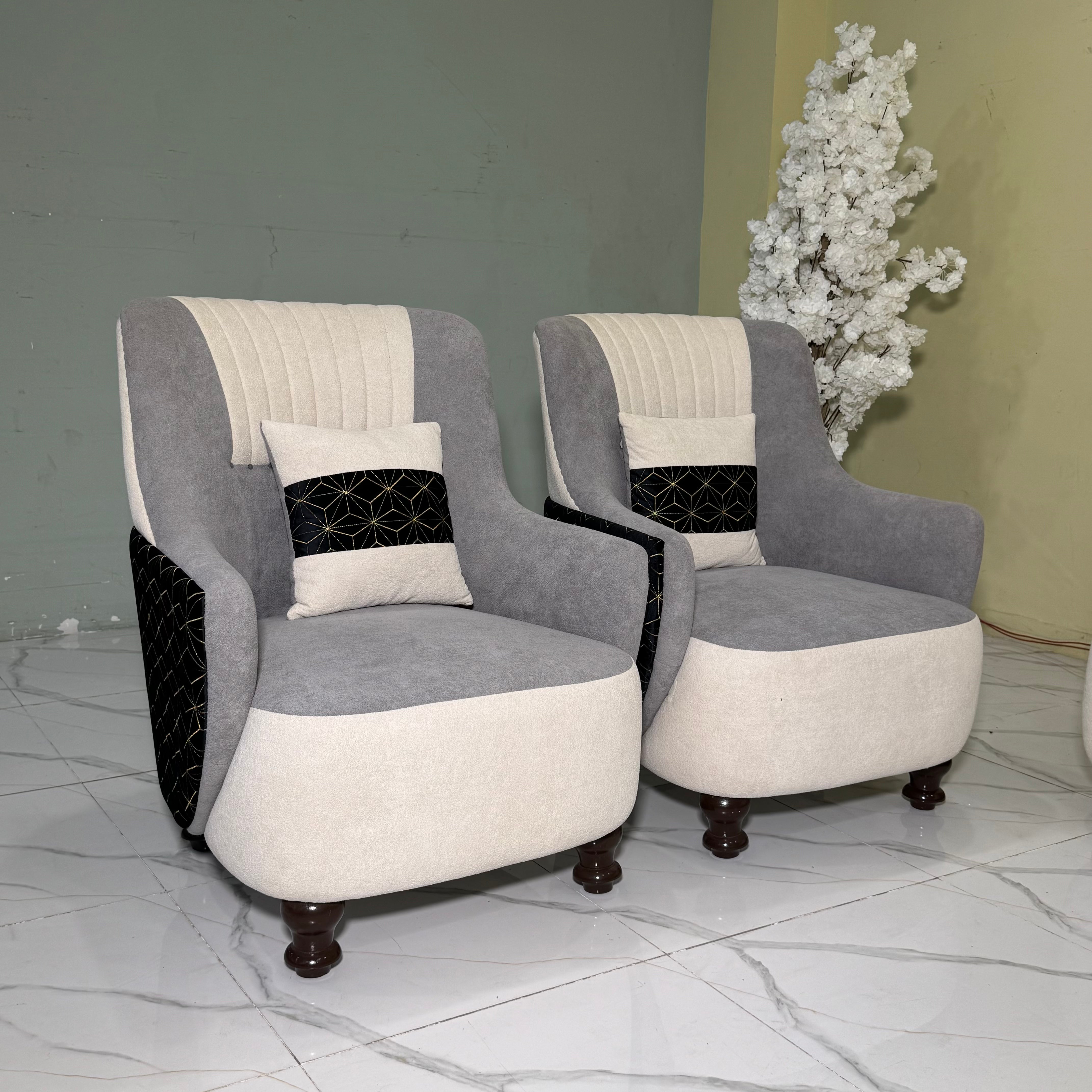 Zenith 7-Seater Modern Sectional  Sofa Set #S66