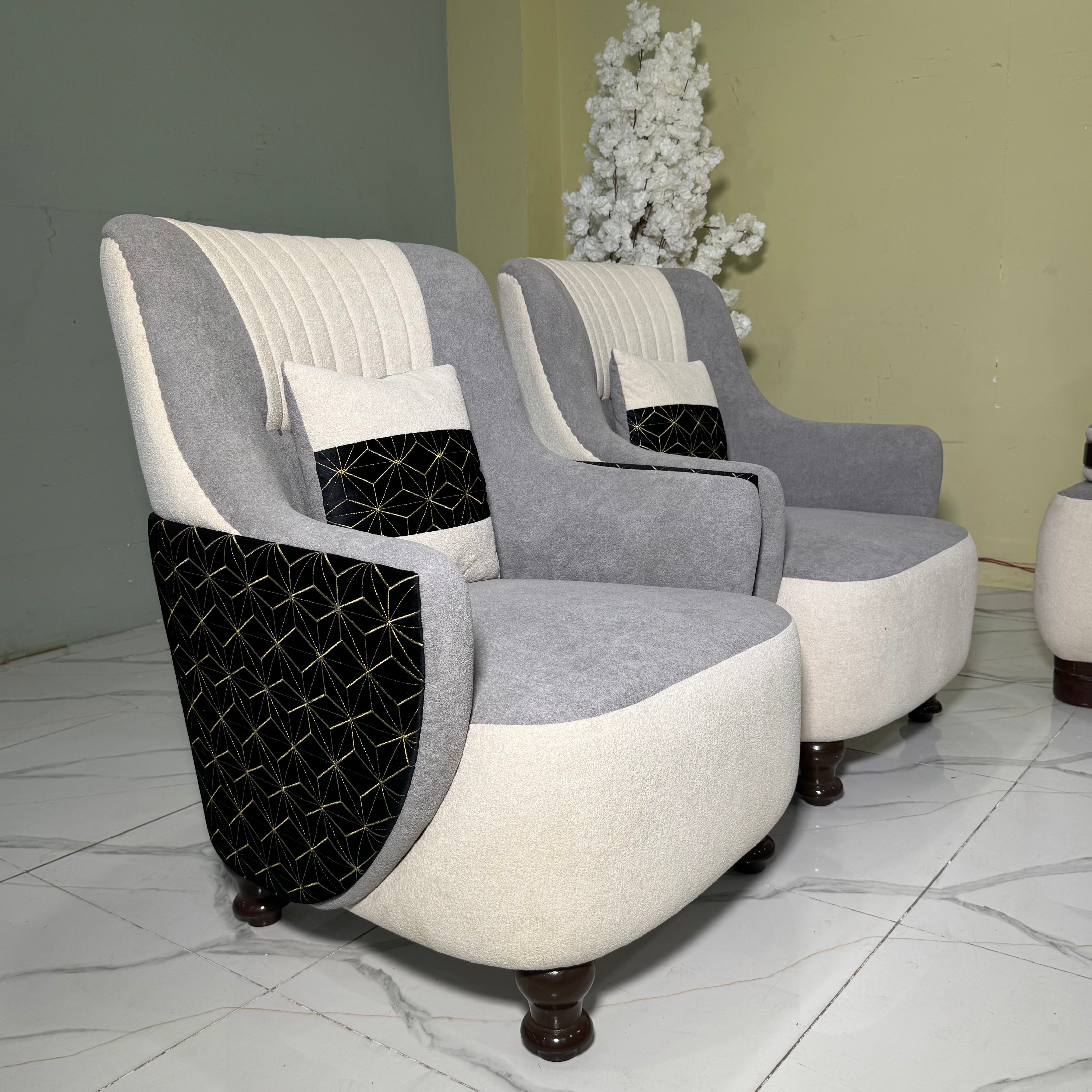Zenith 7-Seater Modern Sectional  Sofa Set #S66