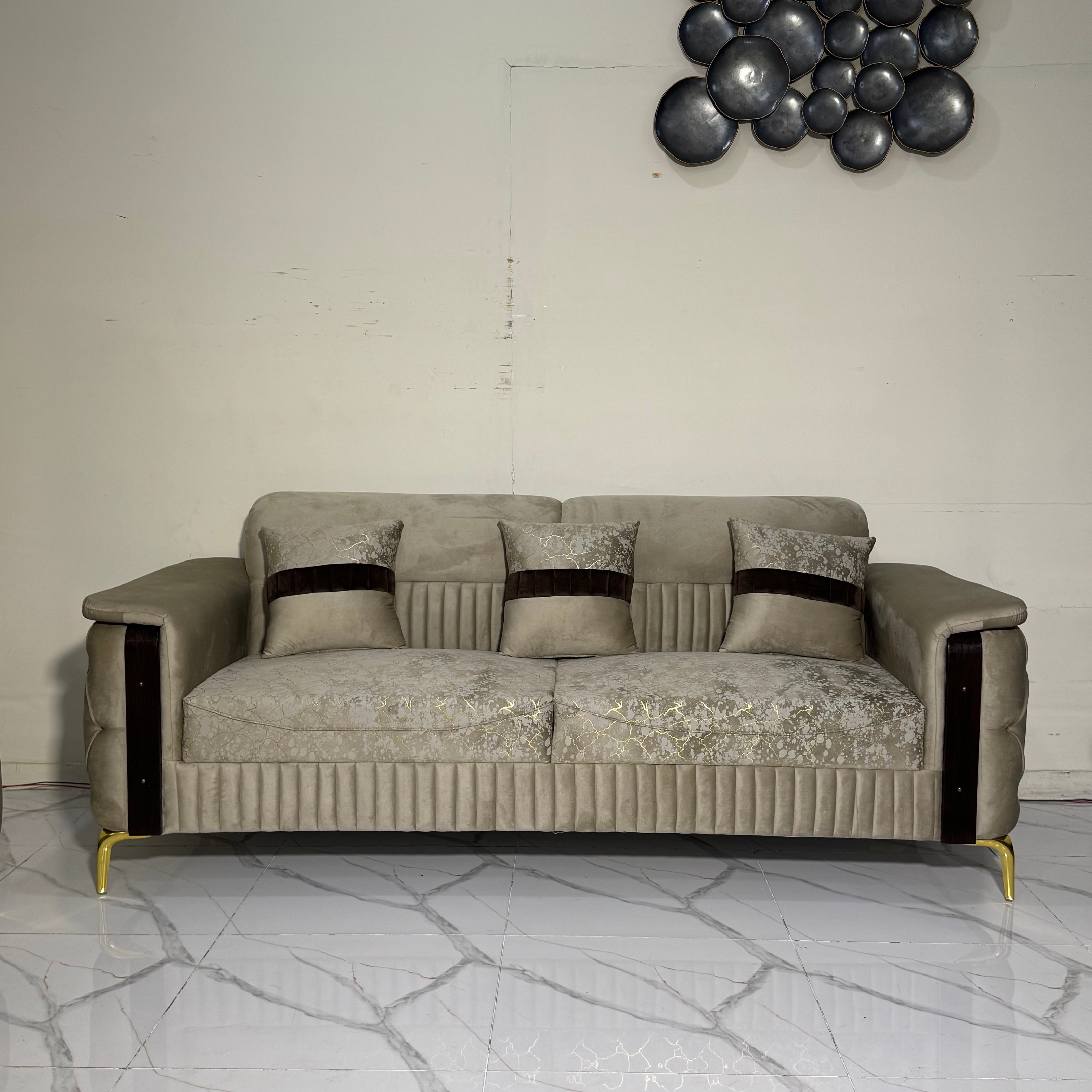Opulence Tufted Velvet Sofa Set #S67