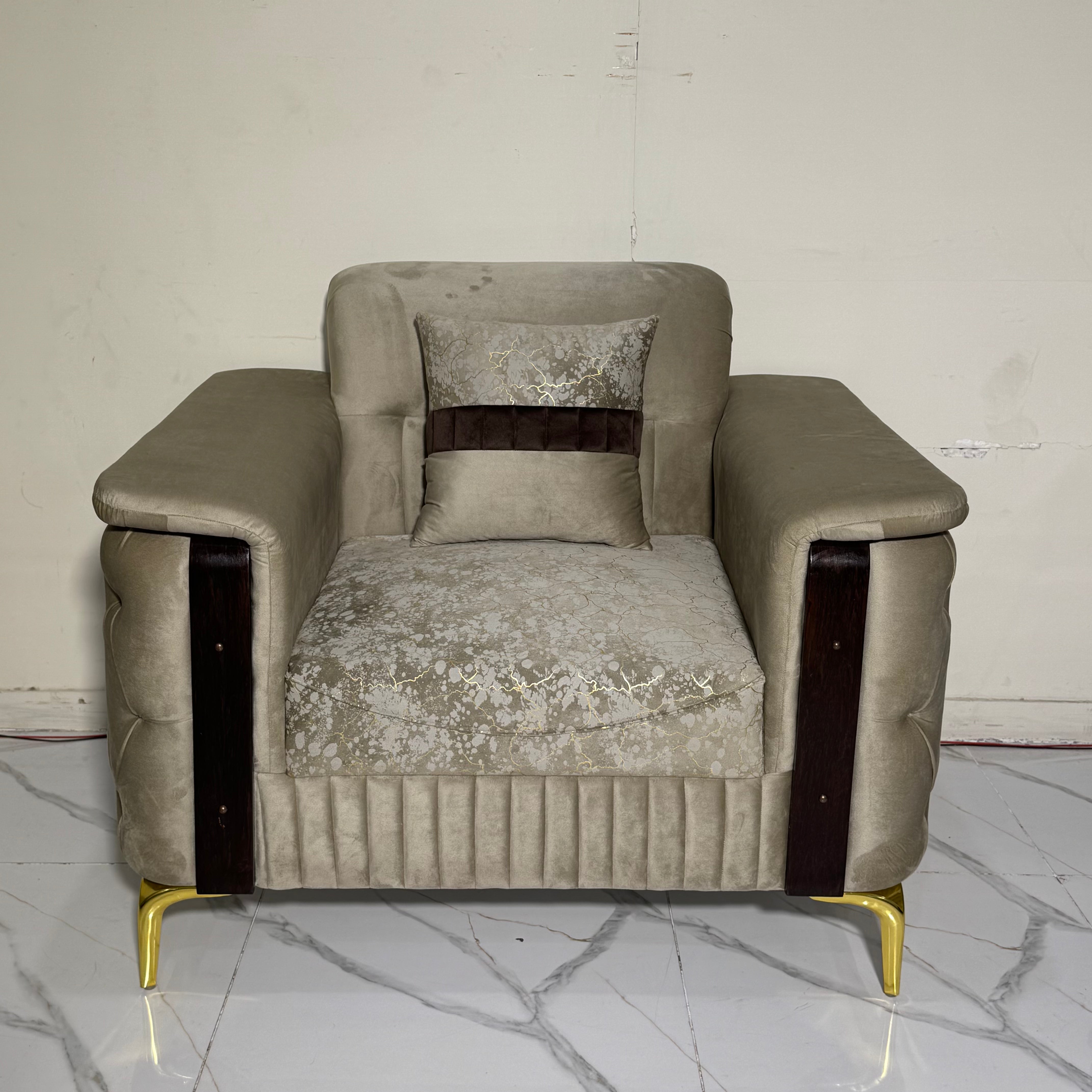 Opulence Tufted Velvet Sofa Set #S67