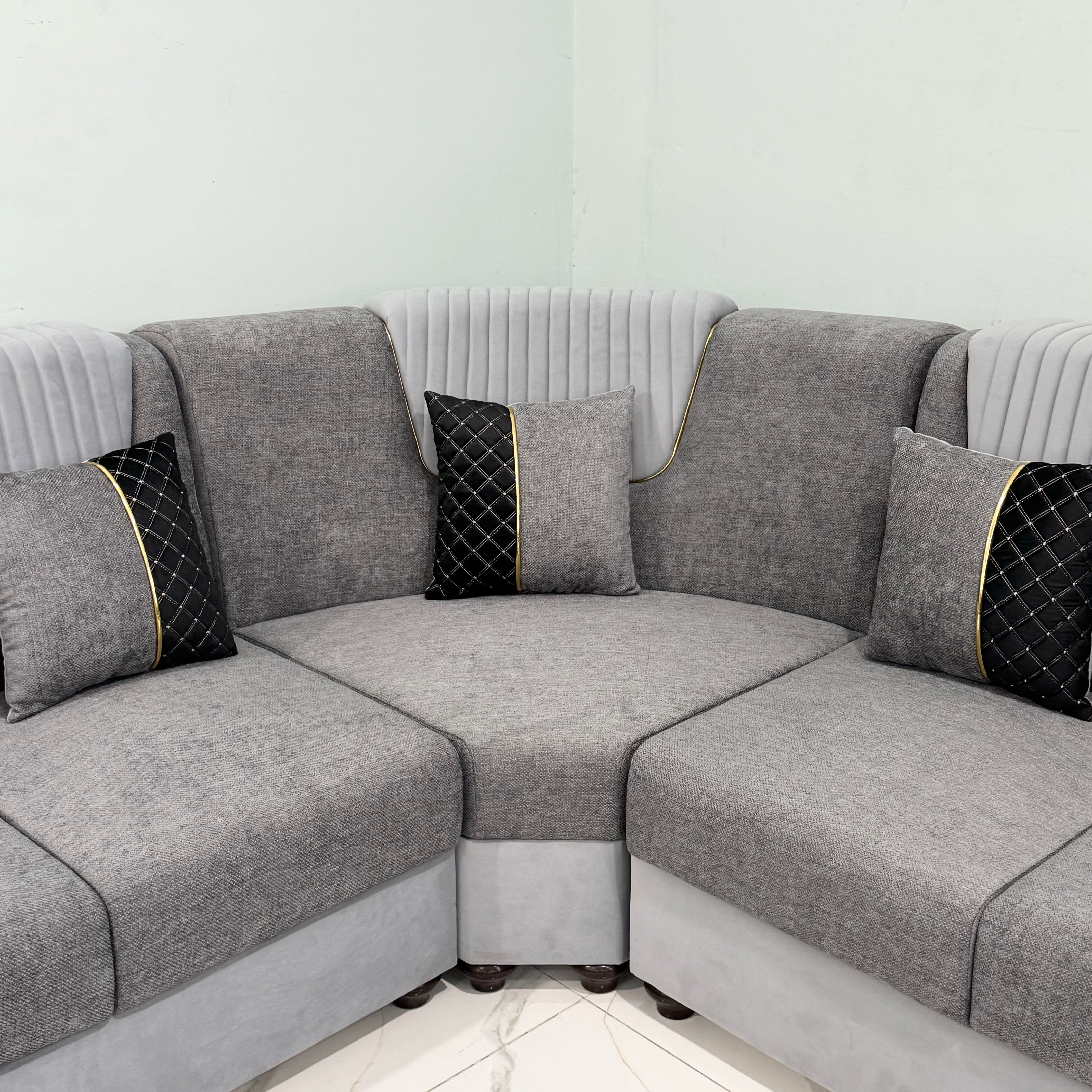 12-Seater Luxury U-Shape Sectional Sofa Set # LS38