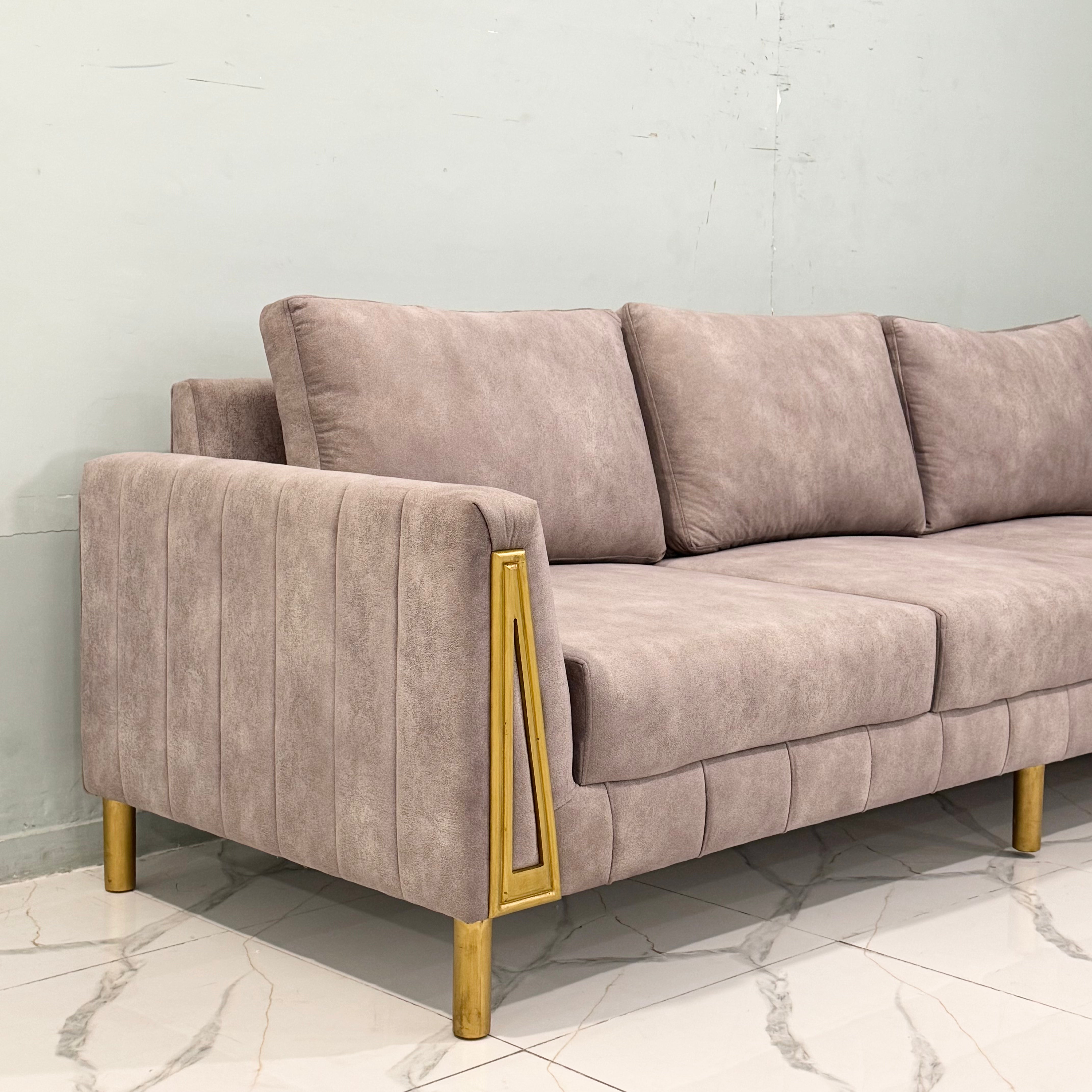 Aura Modern 7-Seater L-Shaped Sectional Sofa #LS36