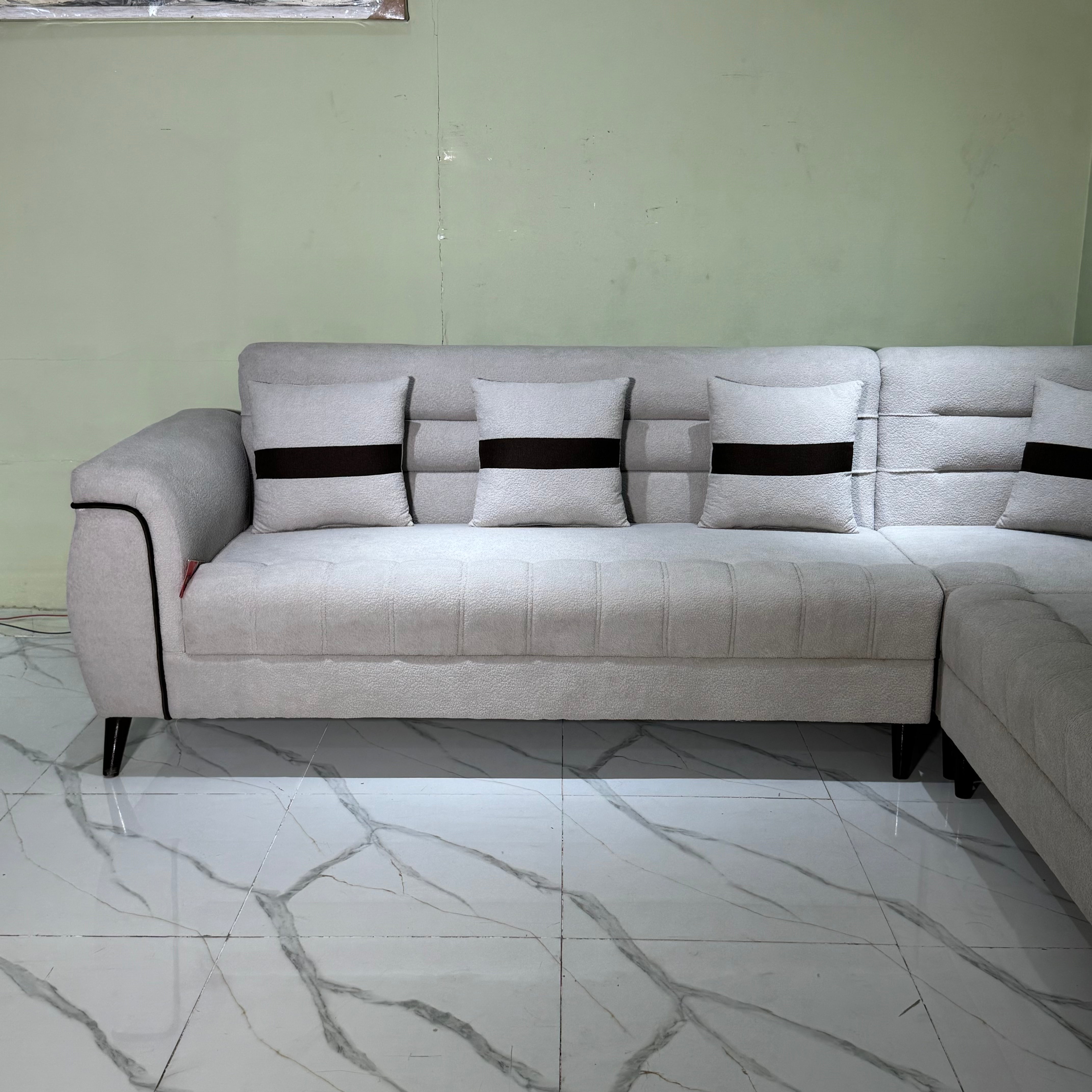 Linear L-Shape Sectional Sofa #LS34