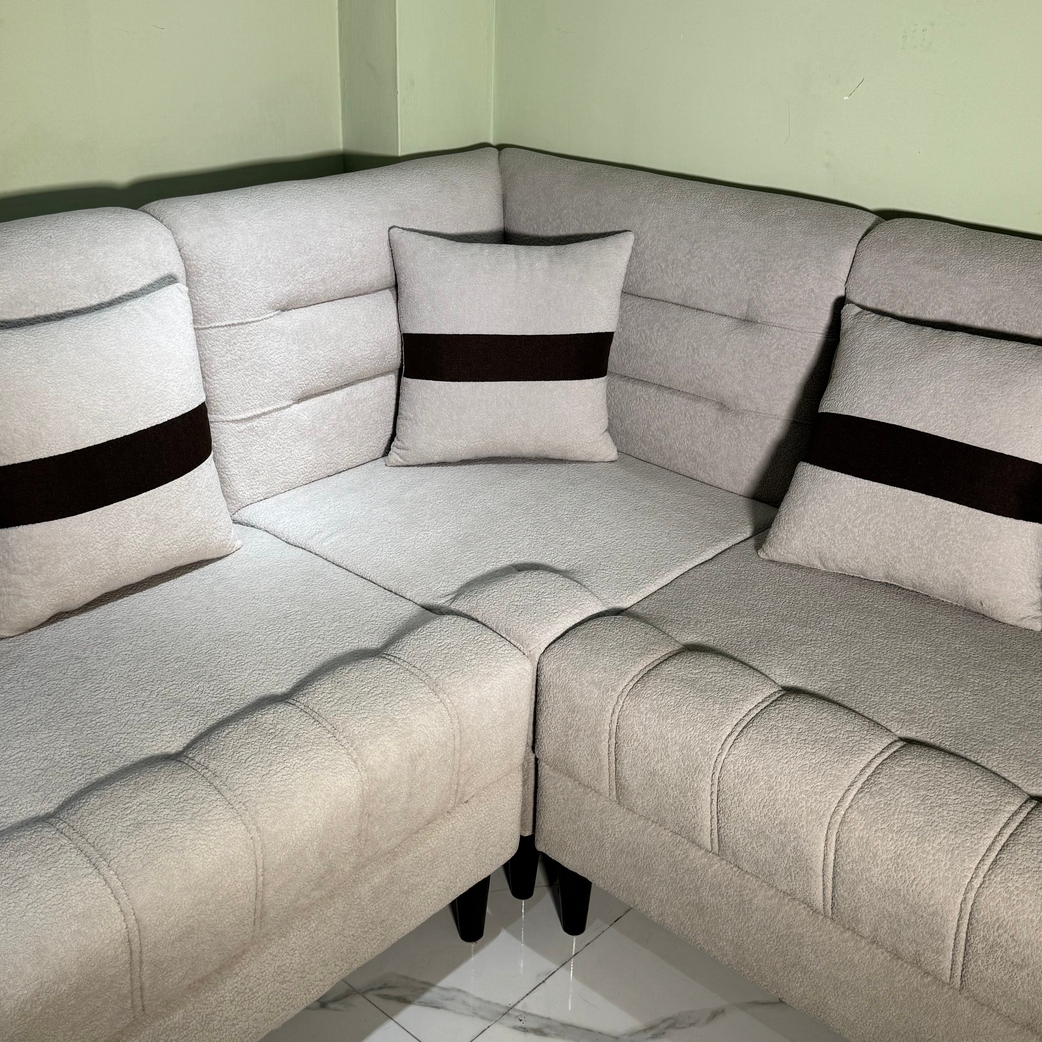 Linear L-Shape Sectional Sofa #LS34